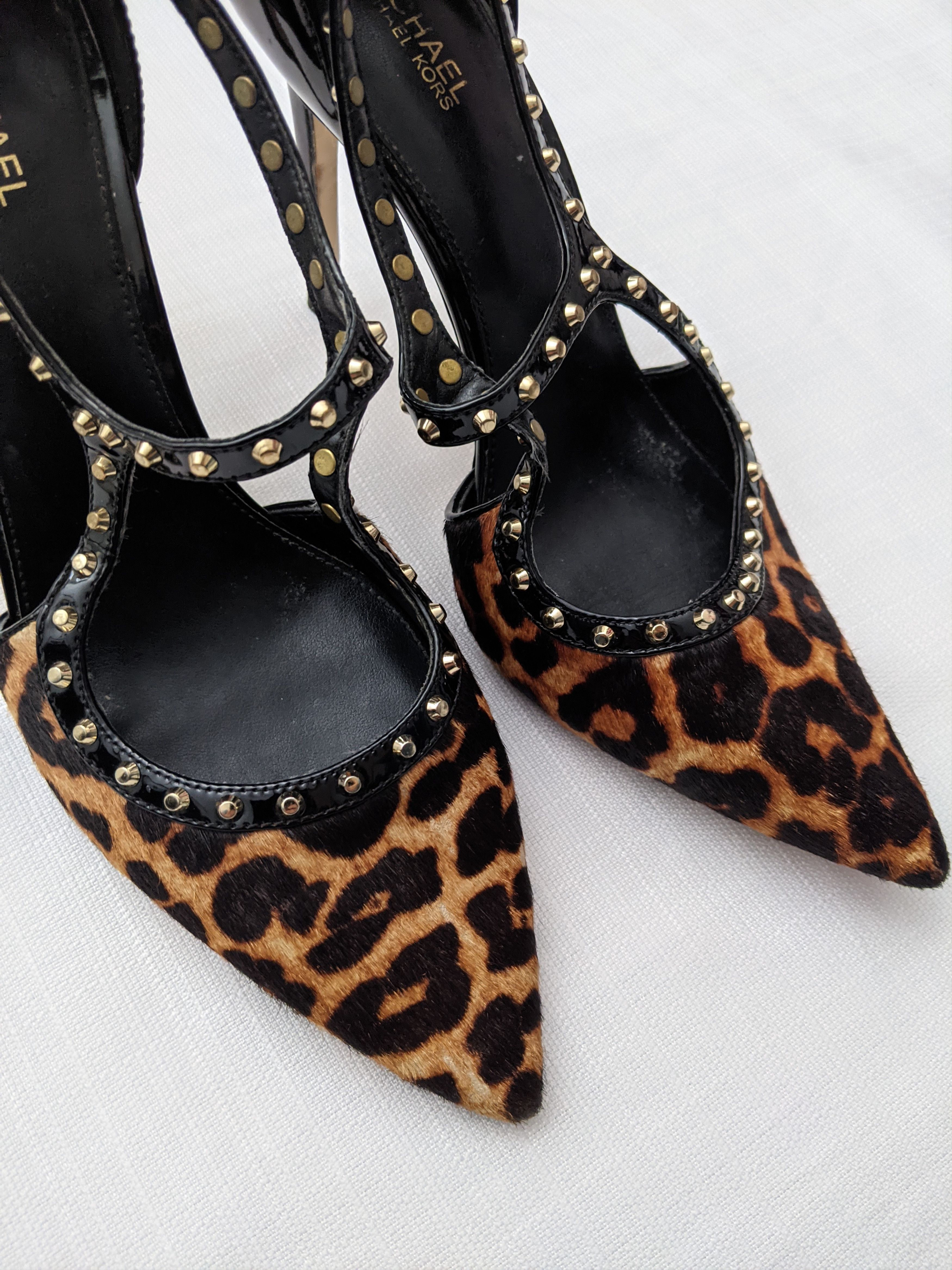 Michael Kors Stunning leopard print Michael kors heels Size US 8 / IT 38 - 6 Thumbnail