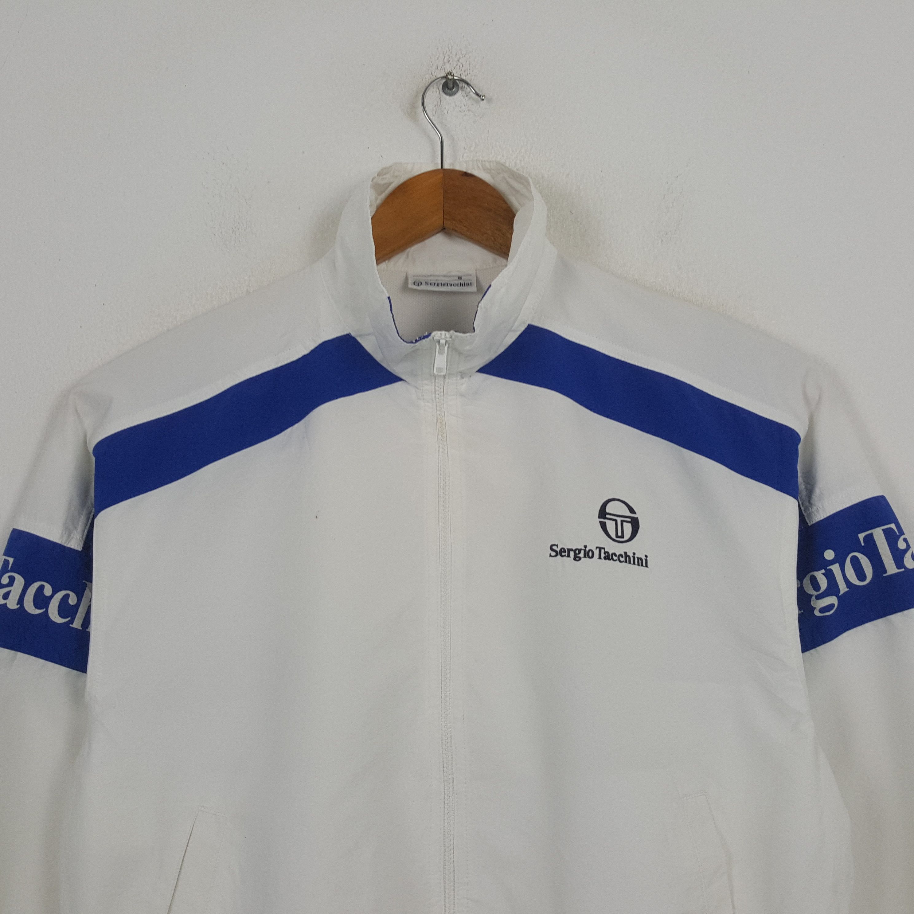 Sergio Tacchini Vintage Sergio Tacchini Tennis Sportswear Style Jacket RR17 Size US M / EU 48-50 / 2 - 2 Thumbnail