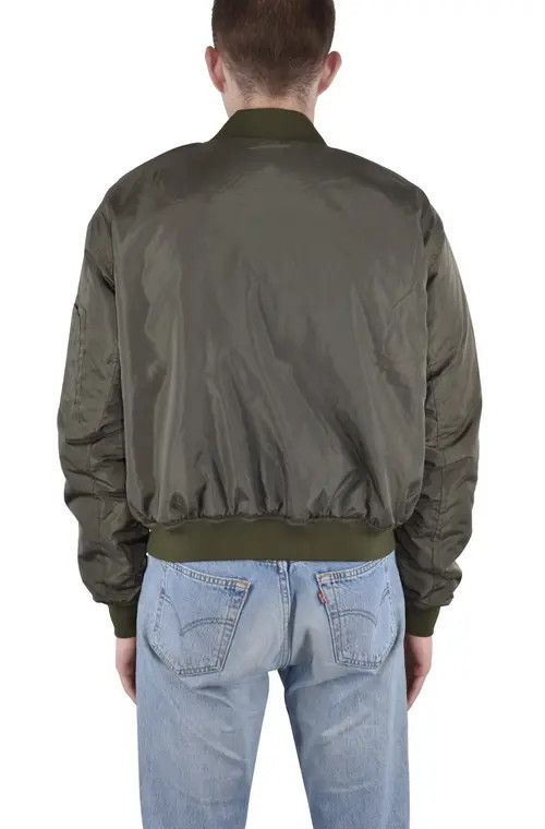Other Nylon Bomber Jacket Olive Green Size US M / EU 48-50 / 2 - 3 Thumbnail