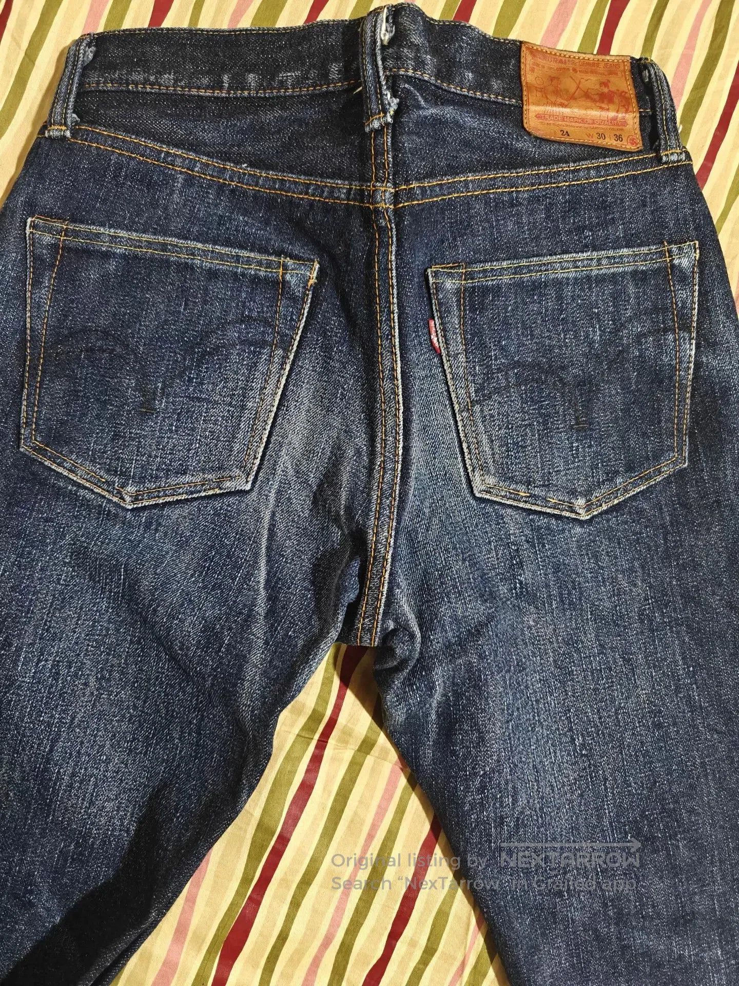 Samurai Jeans SAMURAI JEANS S510XX 19OZ Straight Jeans. Size US 30 / EU 46 - 6 Thumbnail