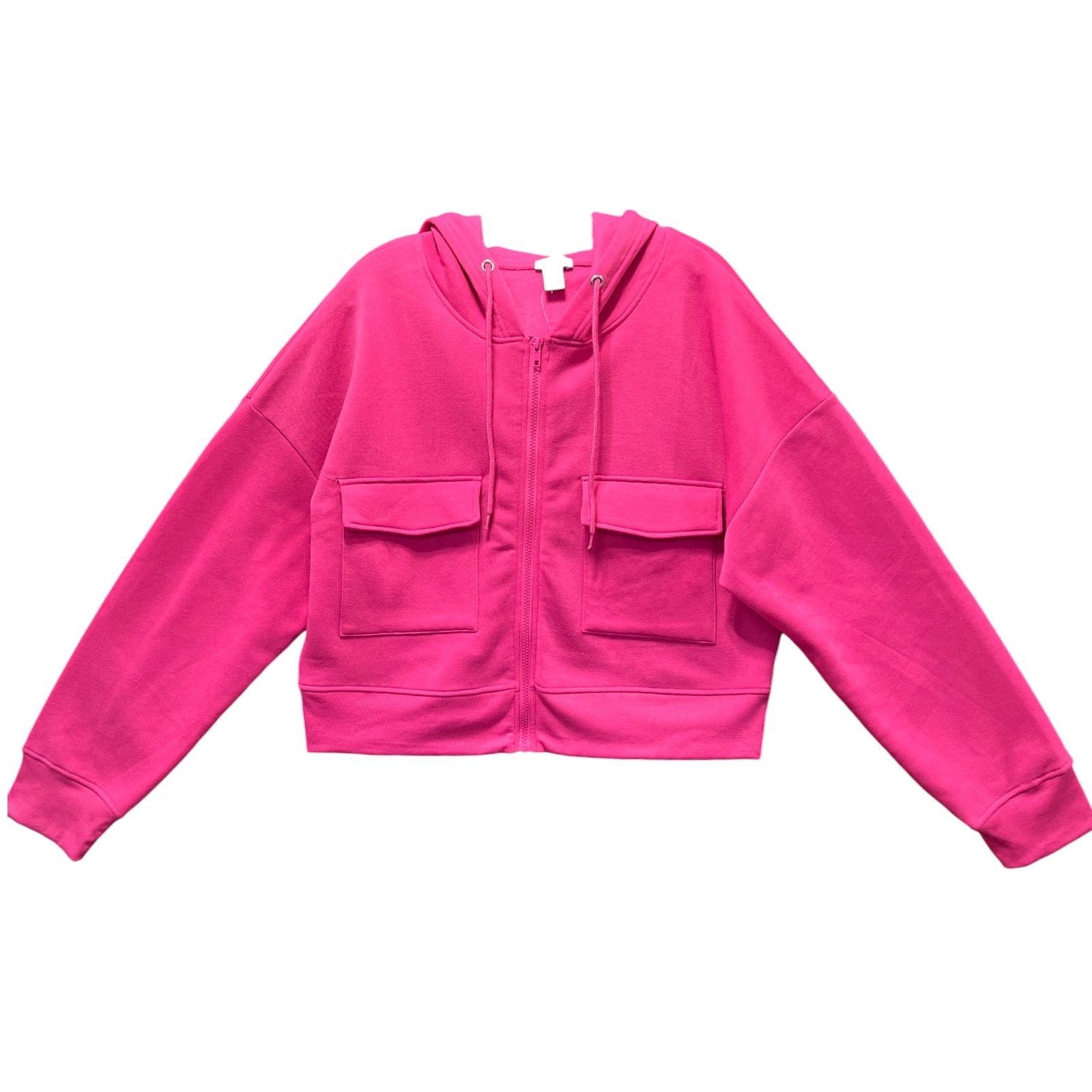 rue21 Rue 21 - Women's Long Sleeve Hooded Sweatshirt - Pink - 2X Size XXL / US 16-18 / IT 52-54 - 1 Thumbnail