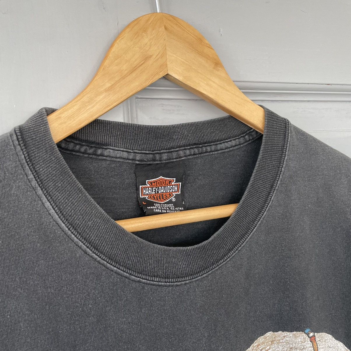 Harley Davidson × Vintage Vintage 90’s Harley Davidson Suburban Chicago T-shirt Size US L / EU 52-54 / 3 - 7 Thumbnail