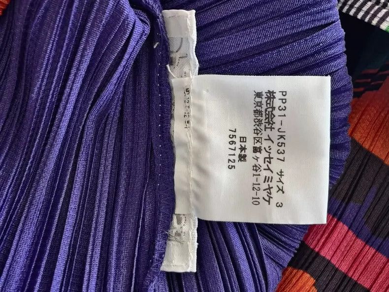 Issey Miyake Issey Miyake size:3 Vintage printed pleated top Size S / US 4 / IT 40 - 5 Thumbnail
