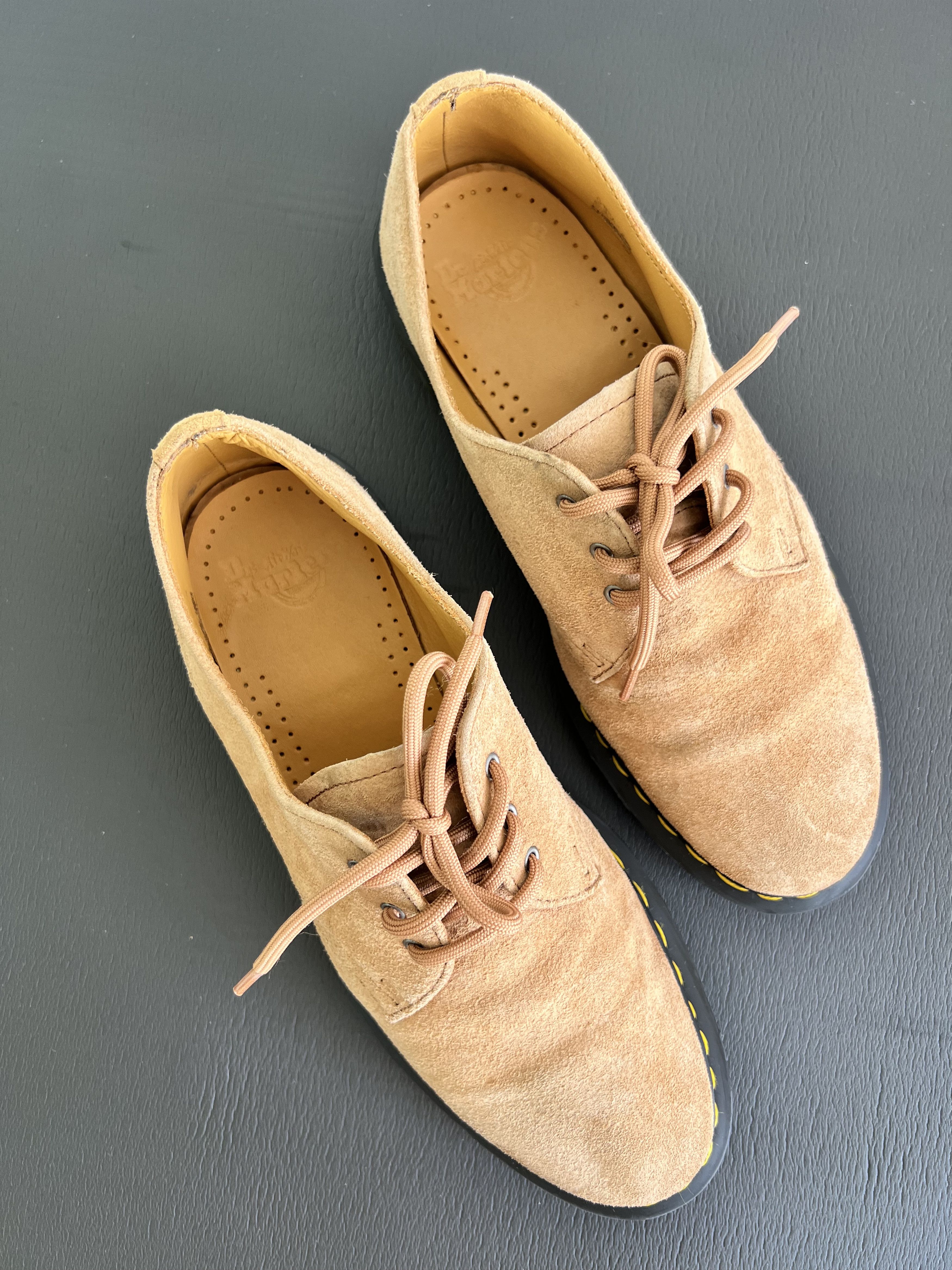 Dr. Martens Tan suede Dr. Martens 1461 Oxford shoes Size US 9 / EU 42 - 6 Thumbnail