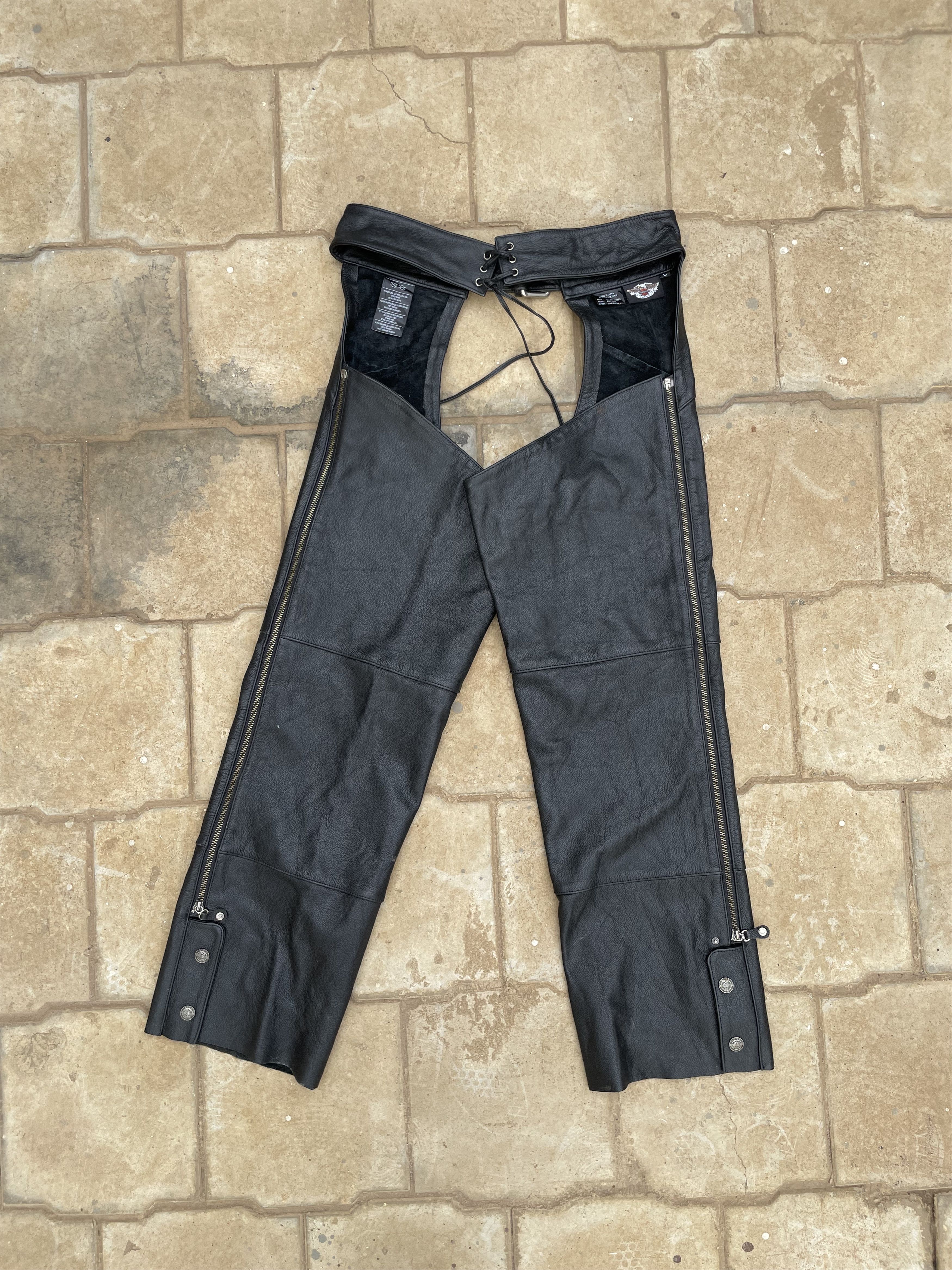 Harley Davidson Harley Davidson leather chaps Size US 34 / EU 50 - 2 Thumbnail