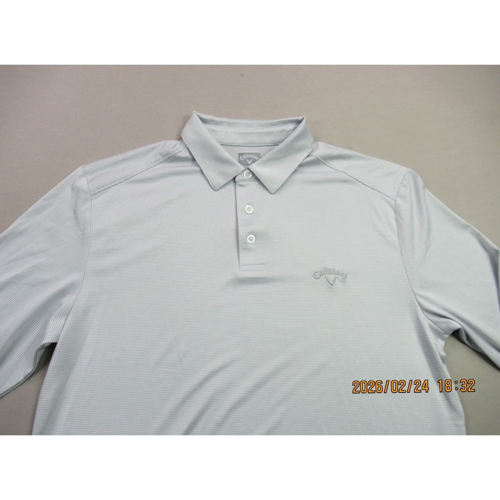 Callaway Callaway Sweater Mens XL Long Sleeve Buttons Polo Pullover Gray Casual Size US XL / EU 56 / 4 - 3 Thumbnail