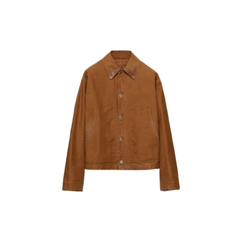 Prada SS25 Brown ButtonUp Jacket-2506