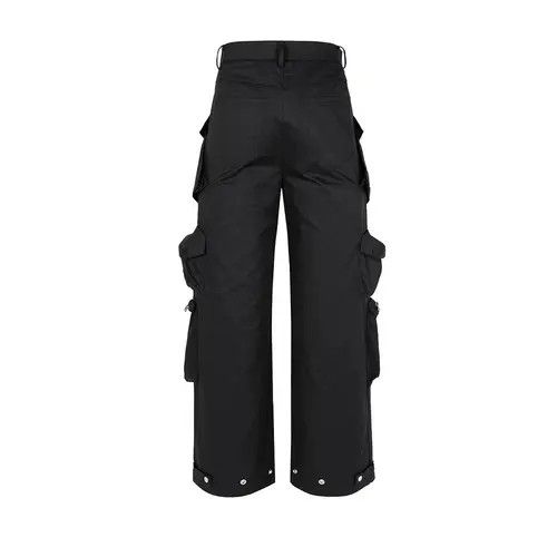 VIBE Wide Cargo Pants High Street with Poker Straight Baggy Y2K Size US 32 / EU 48 - 5 Thumbnail