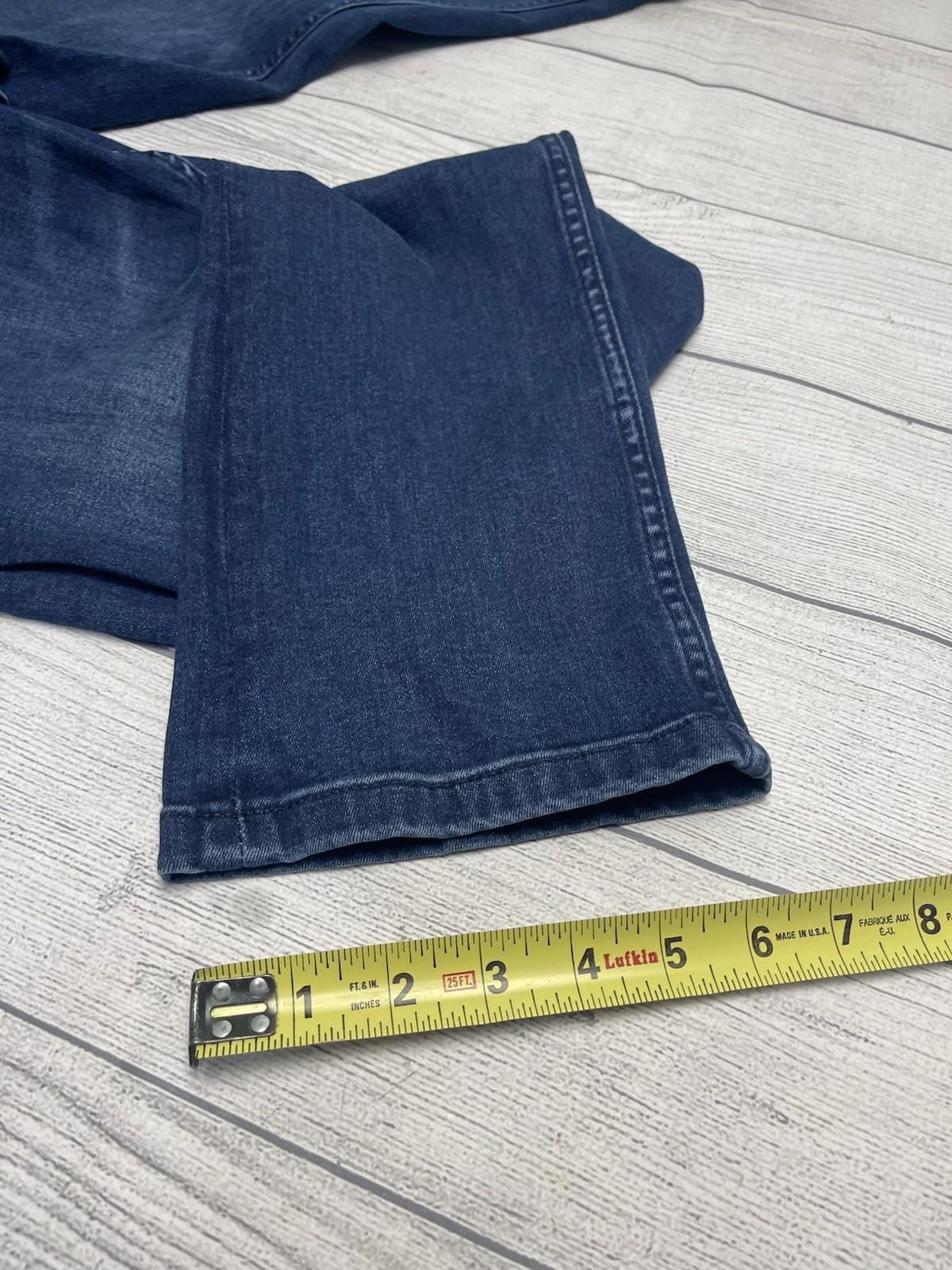 Other NYC The Perfect Jean Men’s Athletic Fit Dark Blue Size 38x34 Size US 38 / EU 54 - 7 Thumbnail