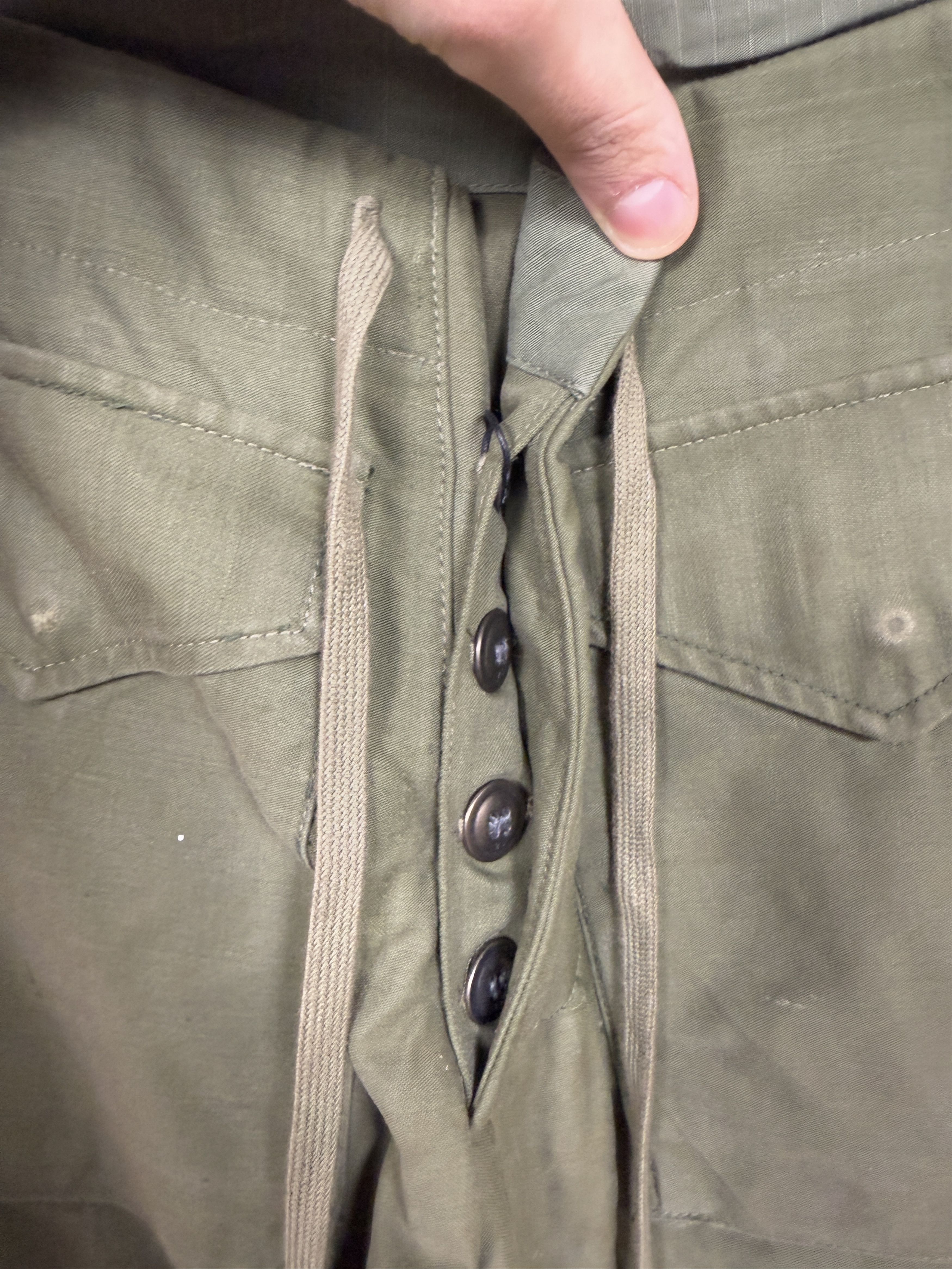 Greg Lauren $1200 Greg Lauren Army Jacket Tux Cargo Pants Size US 30 / EU 46 - 12 Thumbnail