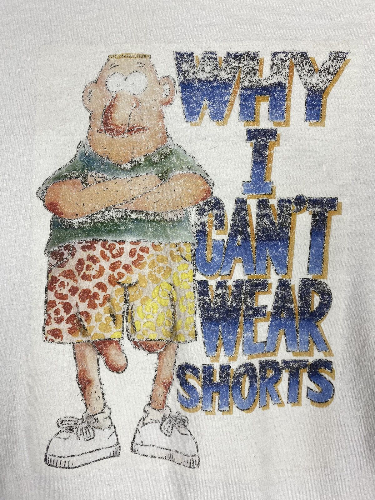 Vintage Vintage 00s Adult Humor Crazy Art Funny Tee y2k og sk Size US XL / EU 56 / 4 - 6 Thumbnail
