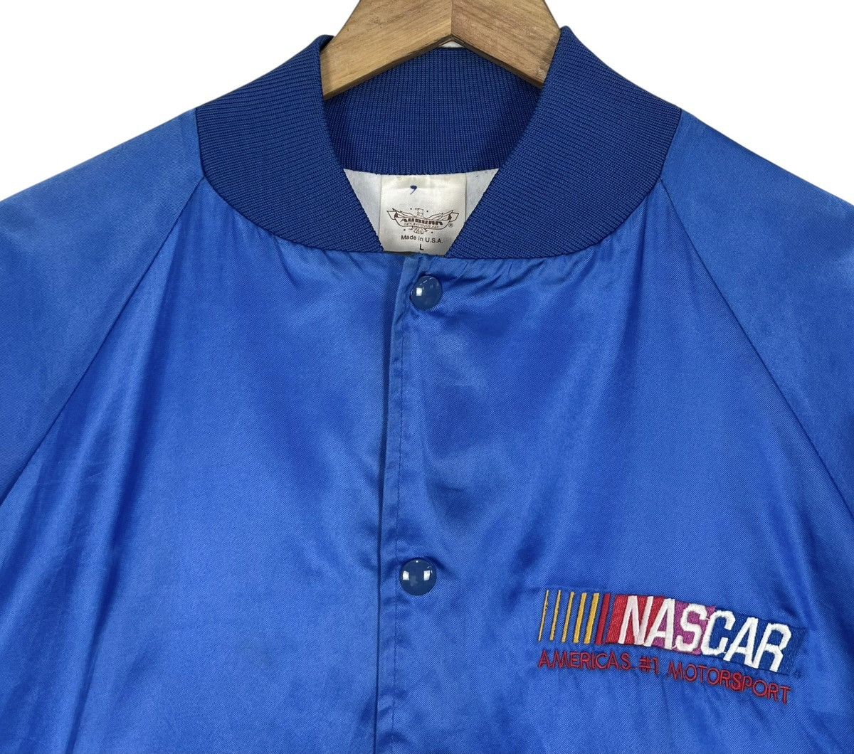 NASCAR Vintage NASCAR American #1 Motorsport Satin Blue Jacket Size US L / EU 52-54 / 3 - 4 Thumbnail