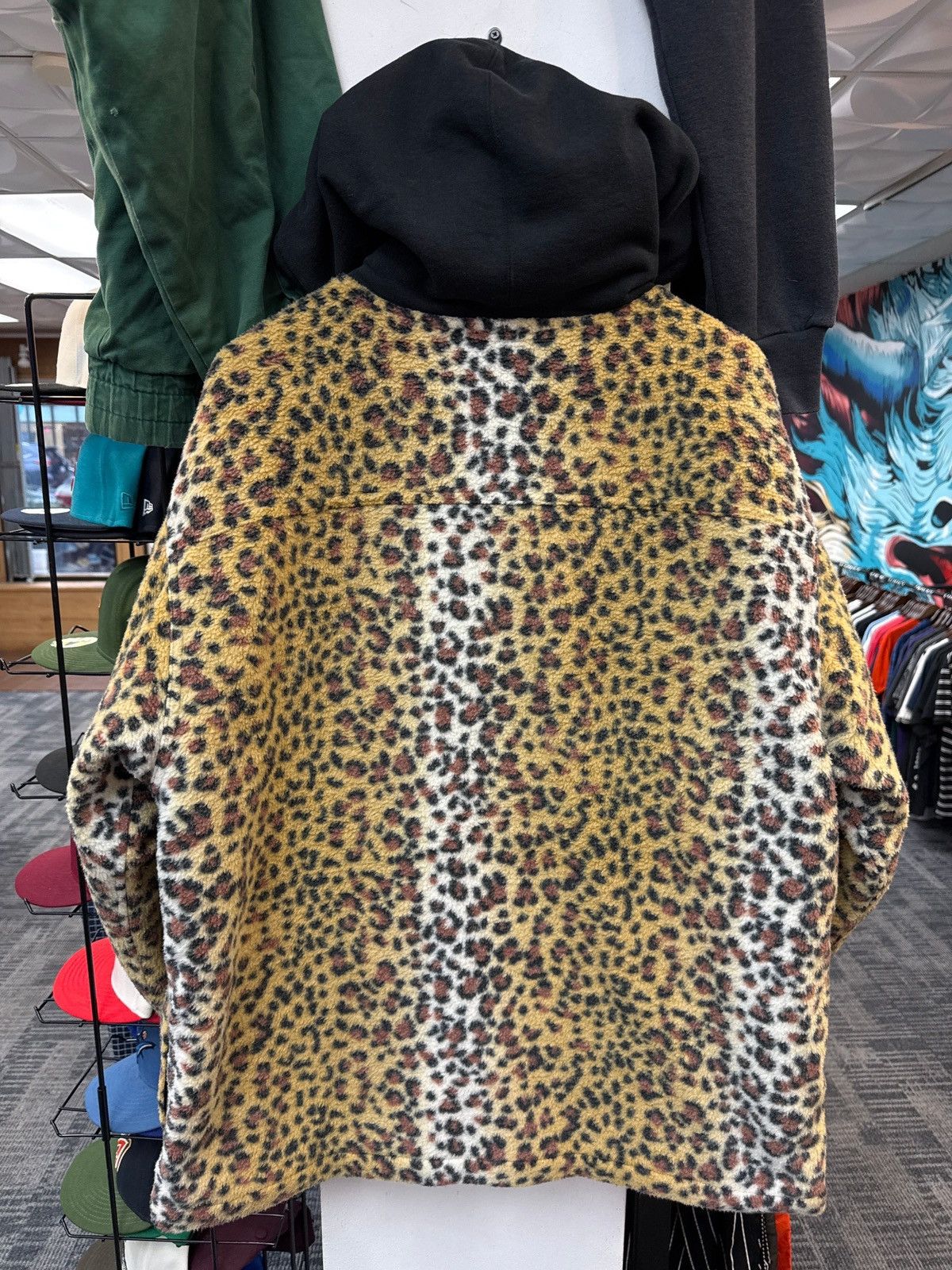 Supreme Supreme Brown Leopard Fleece Zip Up Size US XL / EU 56 / 4 - 2 Thumbnail