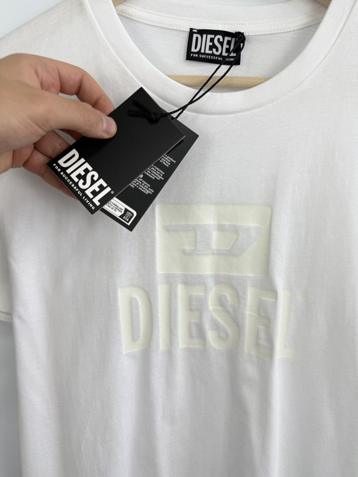 Diesel 🇺🇸❗️NEW Diesel For Successful Living T-Shirt Y2K Size US L / EU 52-54 / 3 - 6 Thumbnail