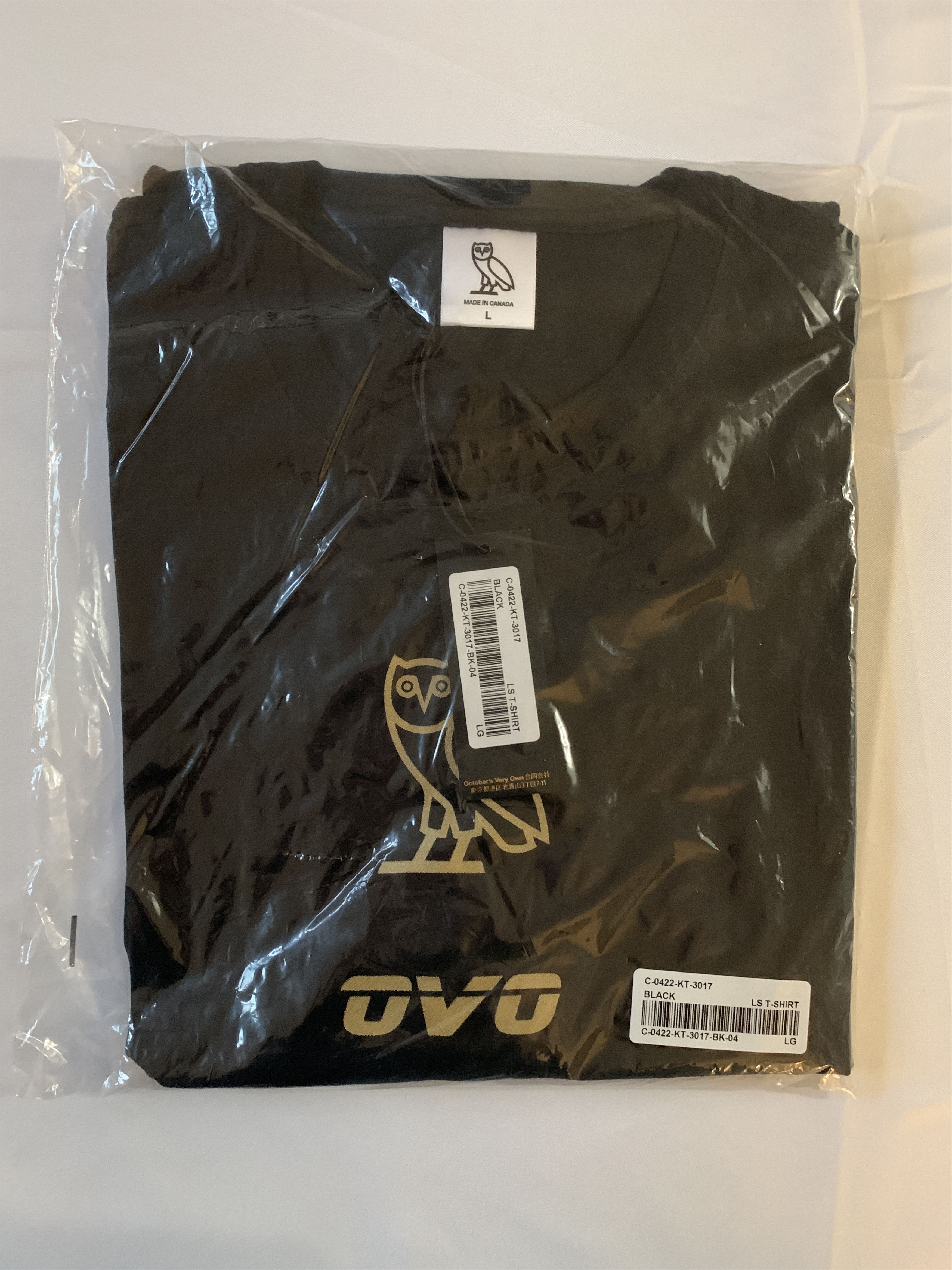 OVO x NHL xToronto Maple Leafs Banner Longsleeve T-Shirt