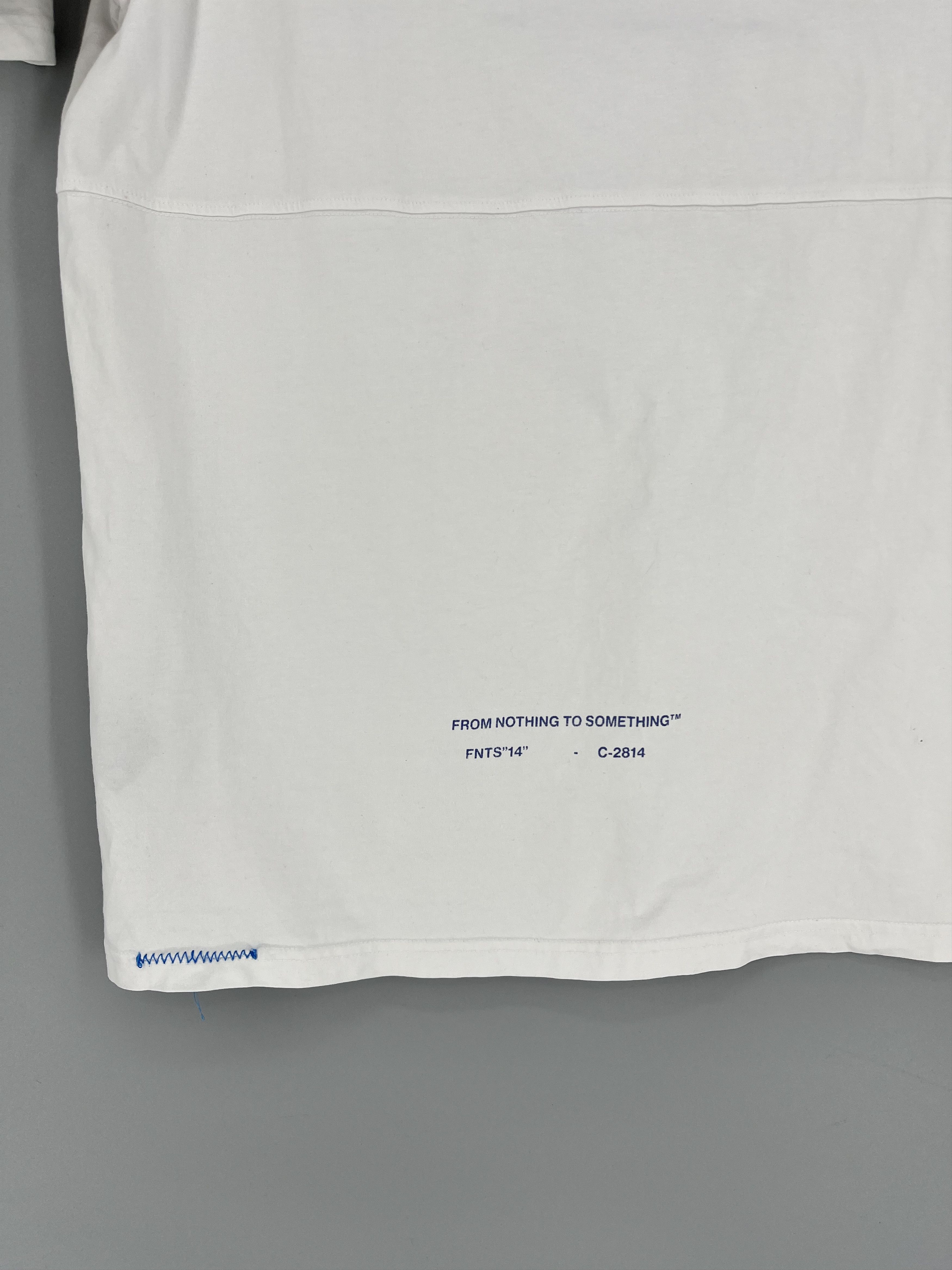 Vintage Hype Hoodrich Big Logo Drill Y2K Streetwear White Tee Size US M / EU 48-50 / 2 - 12 Thumbnail