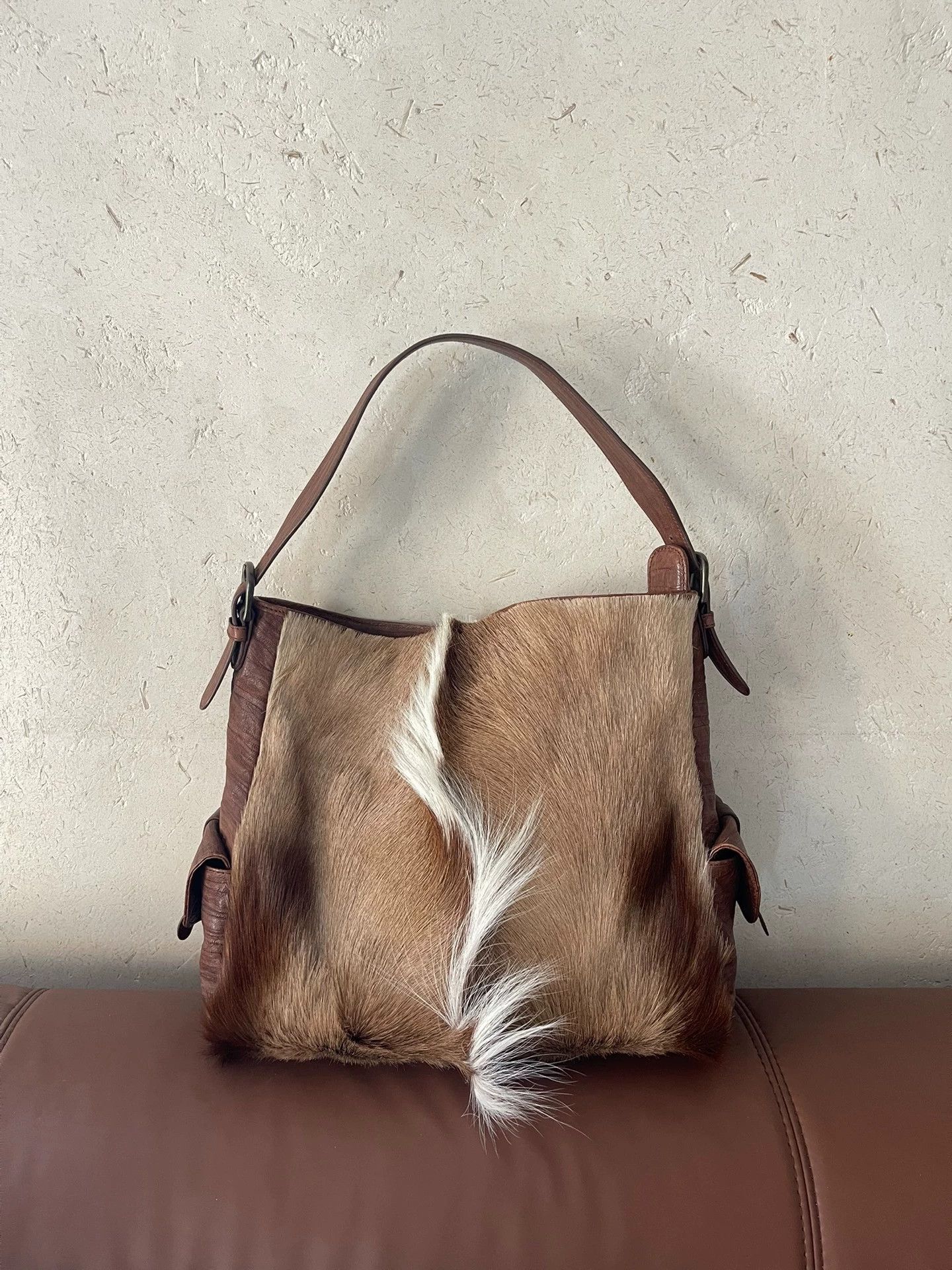 Vintage Vintage Fur Shearling Shoulder Bag - VGC, LC Size ONE SIZE - 1 Thumbnail