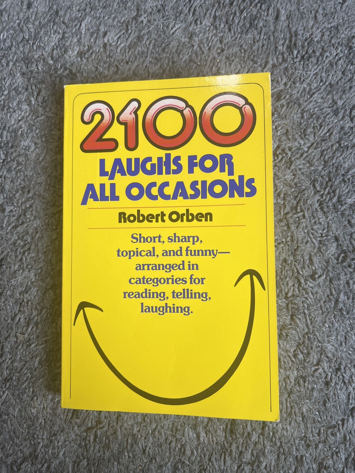 Vintage 1983 2100 Laughs For All Occasions Size ONE SIZE - 1 Thumbnail