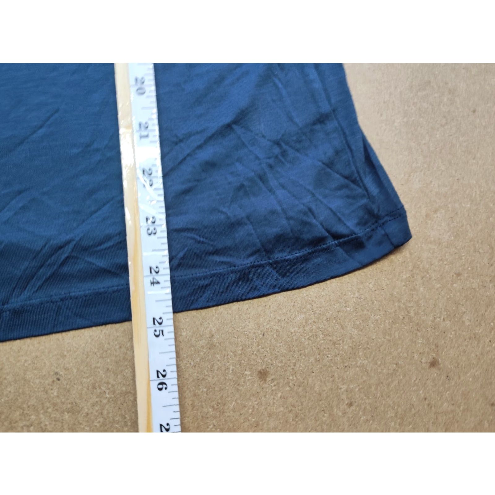 Acne Studios Acne Studios T-Shirt Women Blue Lyocell Short Sleeve Size L Regular Fit Casual Breathable Lightweight 2010s Womens Size L / US 10 / IT 46 - 6 Thumbnail