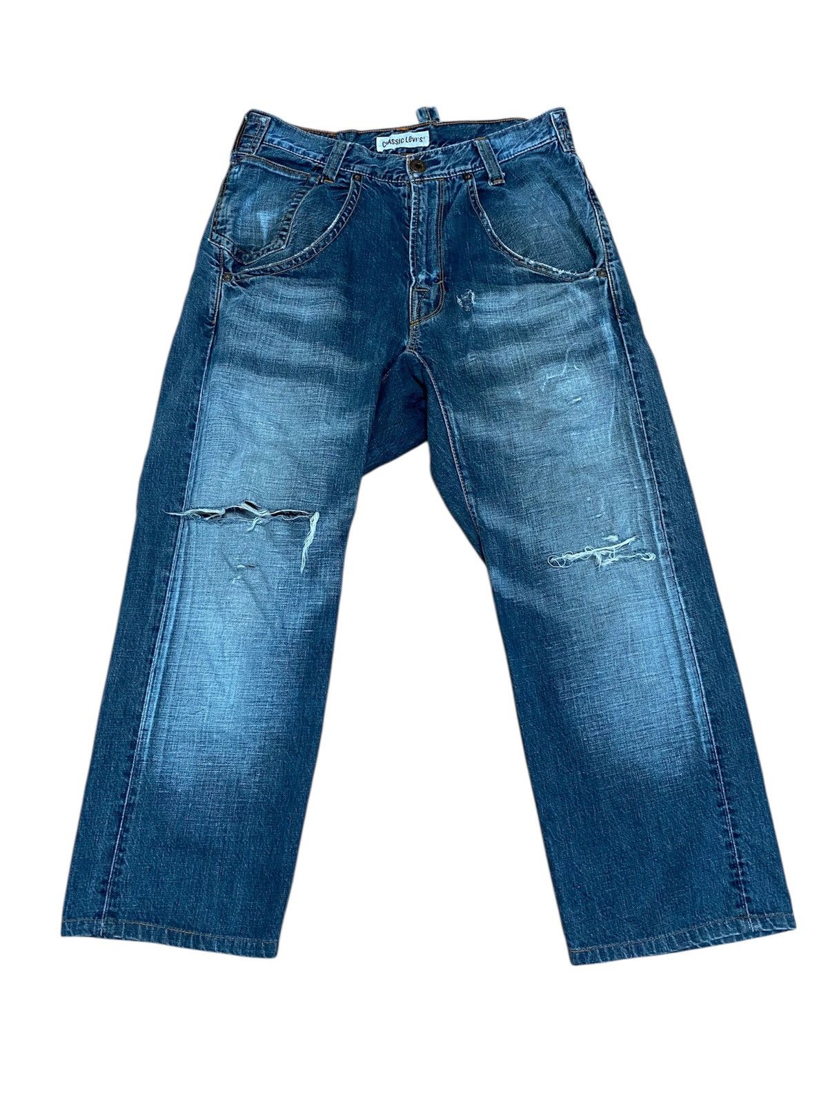 Levi's Distressed denim levis 509 very rare Size US 32 / EU 48 - 1 Thumbnail