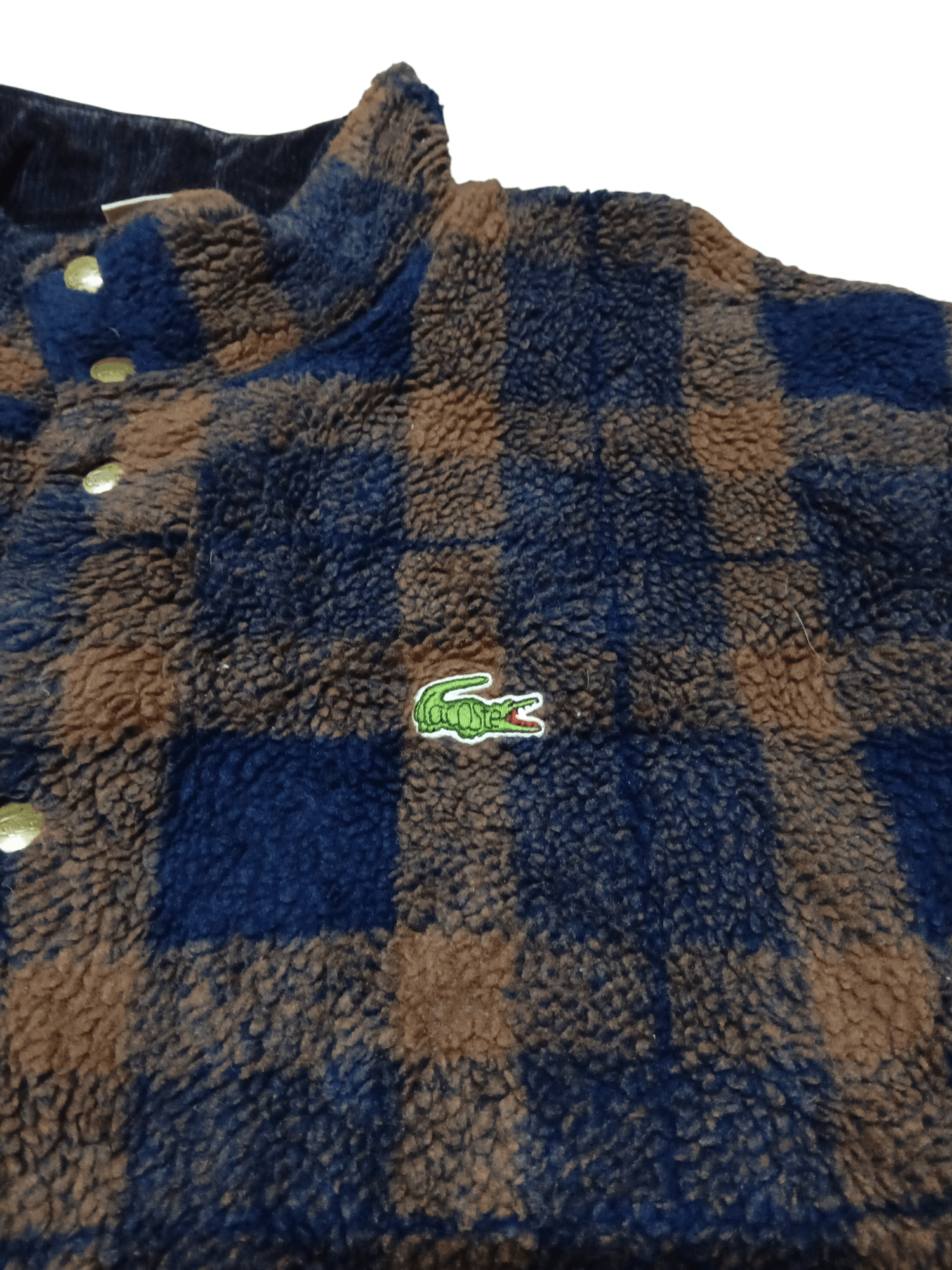 Lacoste × Vintage vintage 90s lacoste fleece jackets Size US L / EU 52-54 / 3 - 4 Thumbnail