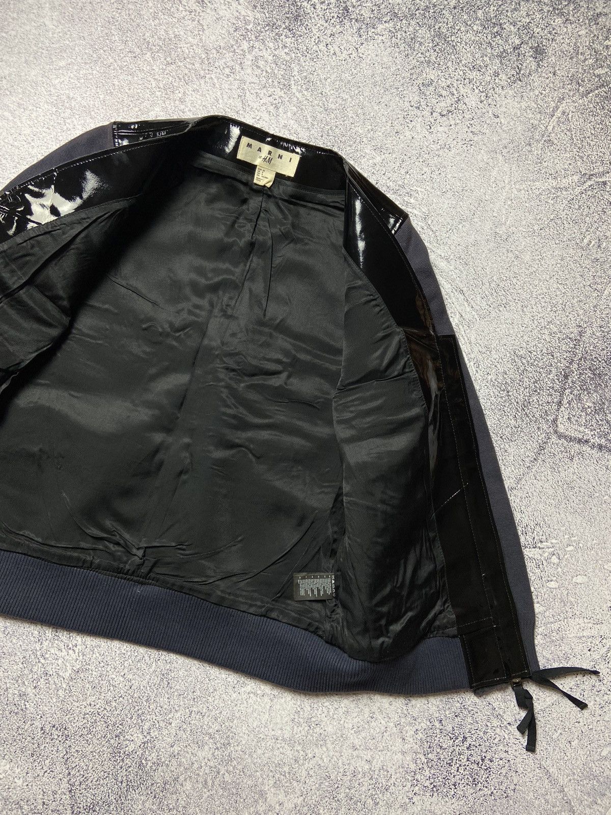 Designer × H&M × Marni Marni H&M Jacket Avant Garde Grunge Style Y2k Leather Design Size US S / EU 44-46 / 1 - 9 Thumbnail