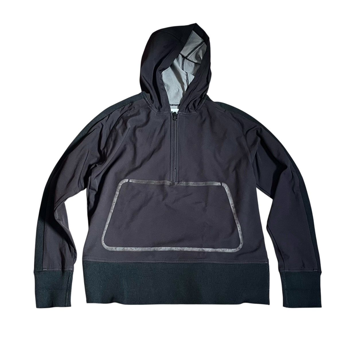 Vintage CDG SHIRT half zip hooded jacket