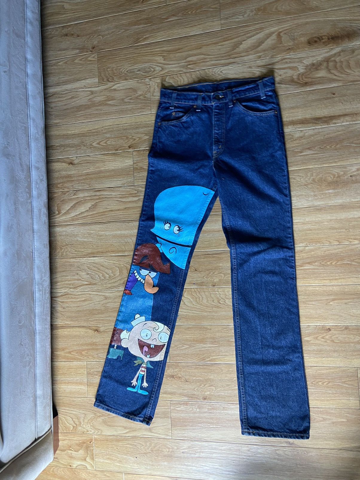 Levi's × Vintage Levi’s 517 orange tag custom Size US 32 / EU 48 - 1 Thumbnail