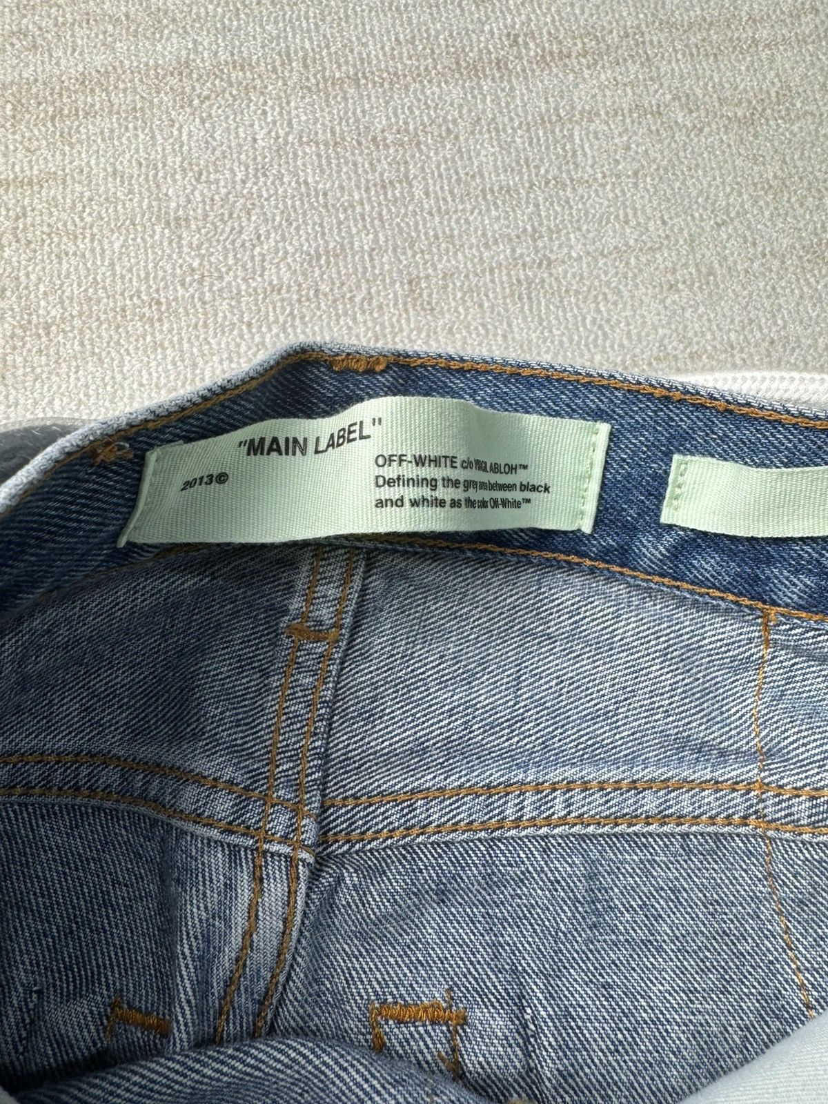 Off-White Off white jean 26 Size 26" / US 2 / IT 38 - 6 Thumbnail