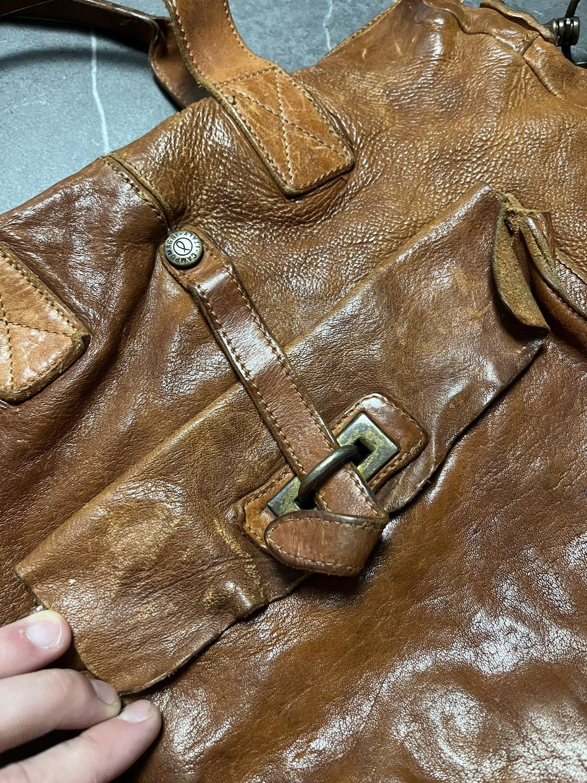 Campomaggi Campomaggi Teodorano 1961 vintage leather bags Size ONE SIZE - 10 Thumbnail