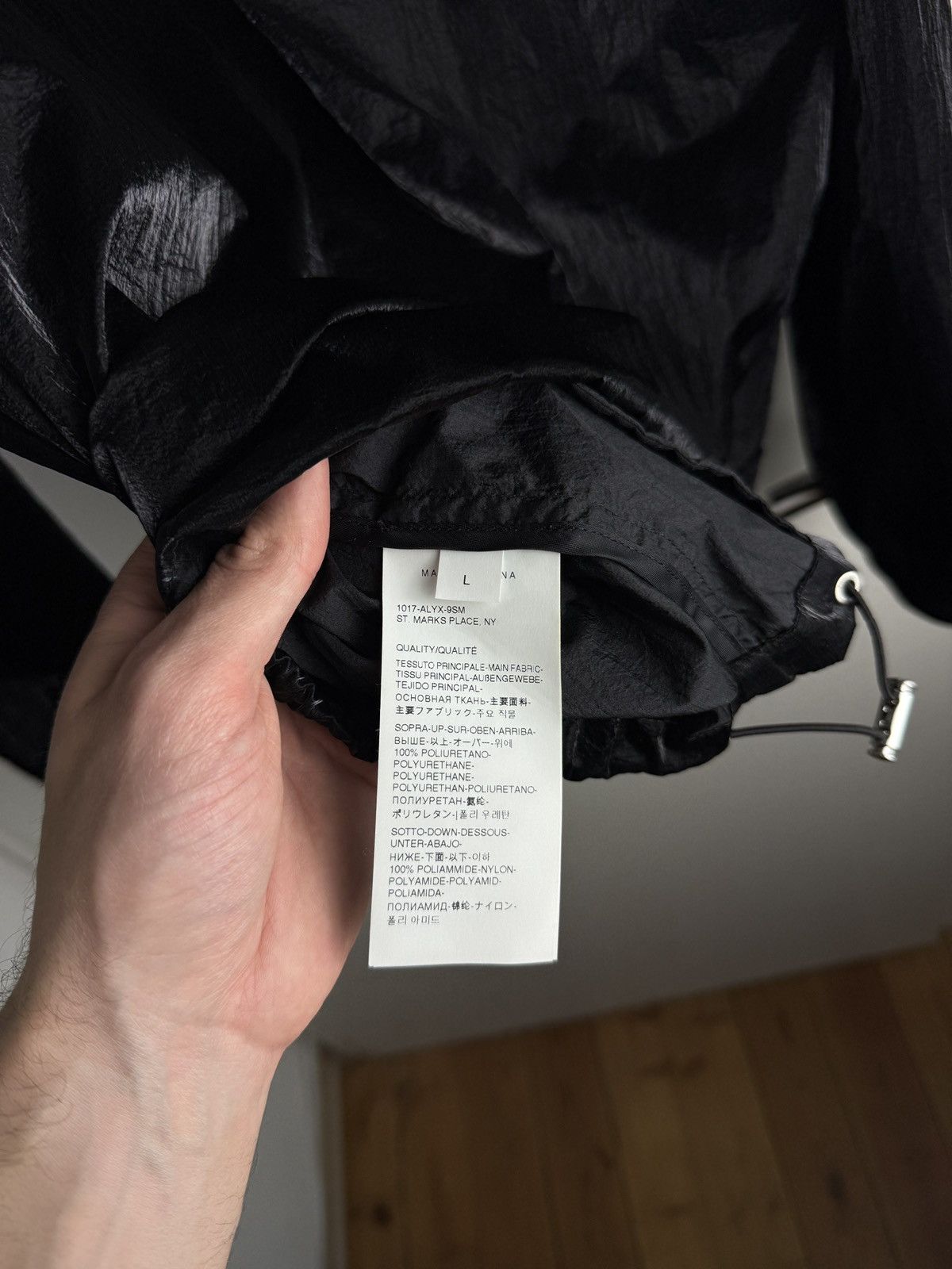 1017 ALYX 9SM × Alyx Alyx Nightrider Shell Jacket Size US L / EU 52-54 / 3 - 5 Thumbnail