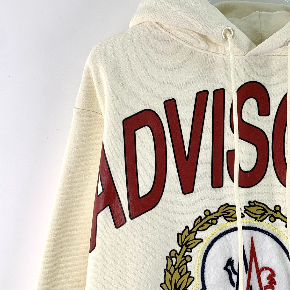 Moncler Moncler Beige Logo Emblem Cotton Hooded Sweatshirt K26WX Size US M / EU 48-50 / 2 - 3 Thumbnail