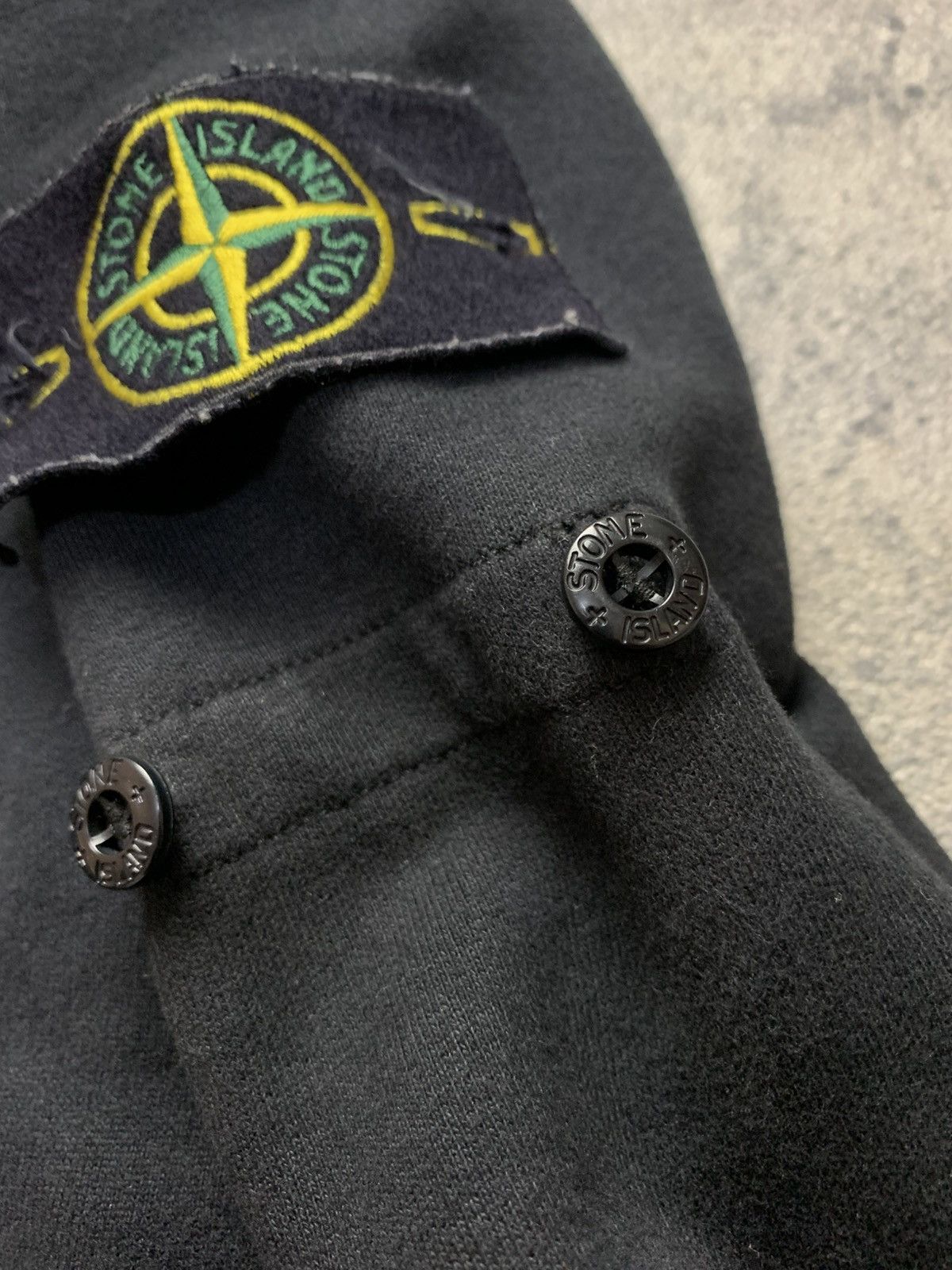 Stone Island 🐍 SOLD 🐍Stone Island Black Sweatshirt Size US XL / EU 56 / 4 - 5 Thumbnail