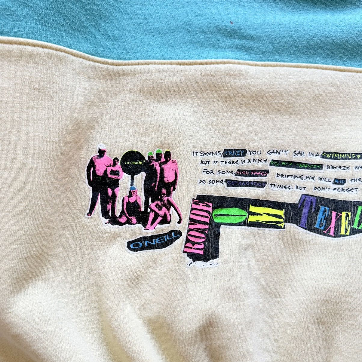 Vintage 1988 O’Neill Big Logo Sweatshirt Billabong Vibe Surf