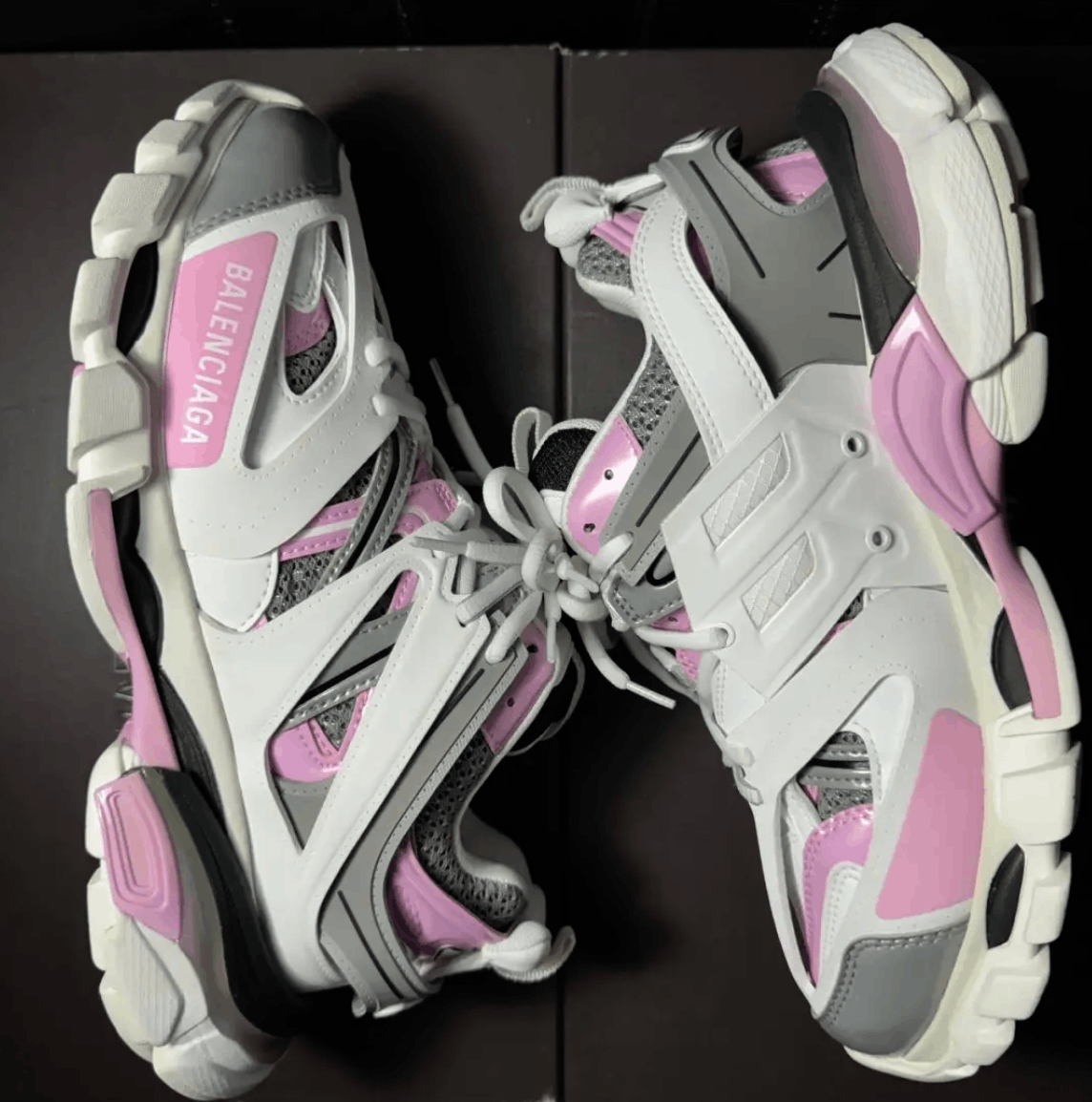 Balenciaga Balenciaga track cream white pink Size US 8 / IT 38 - 4 Thumbnail