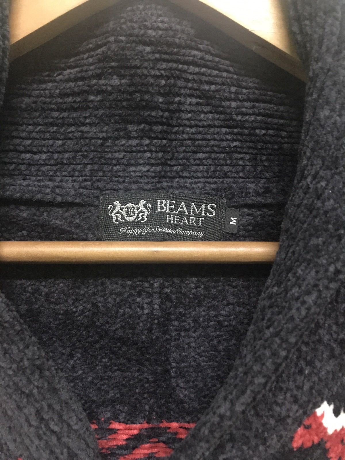Beams Plus × Japanese Brand Wool beams heart knitwear very rare Size US M / EU 48-50 / 2 - 6 Thumbnail