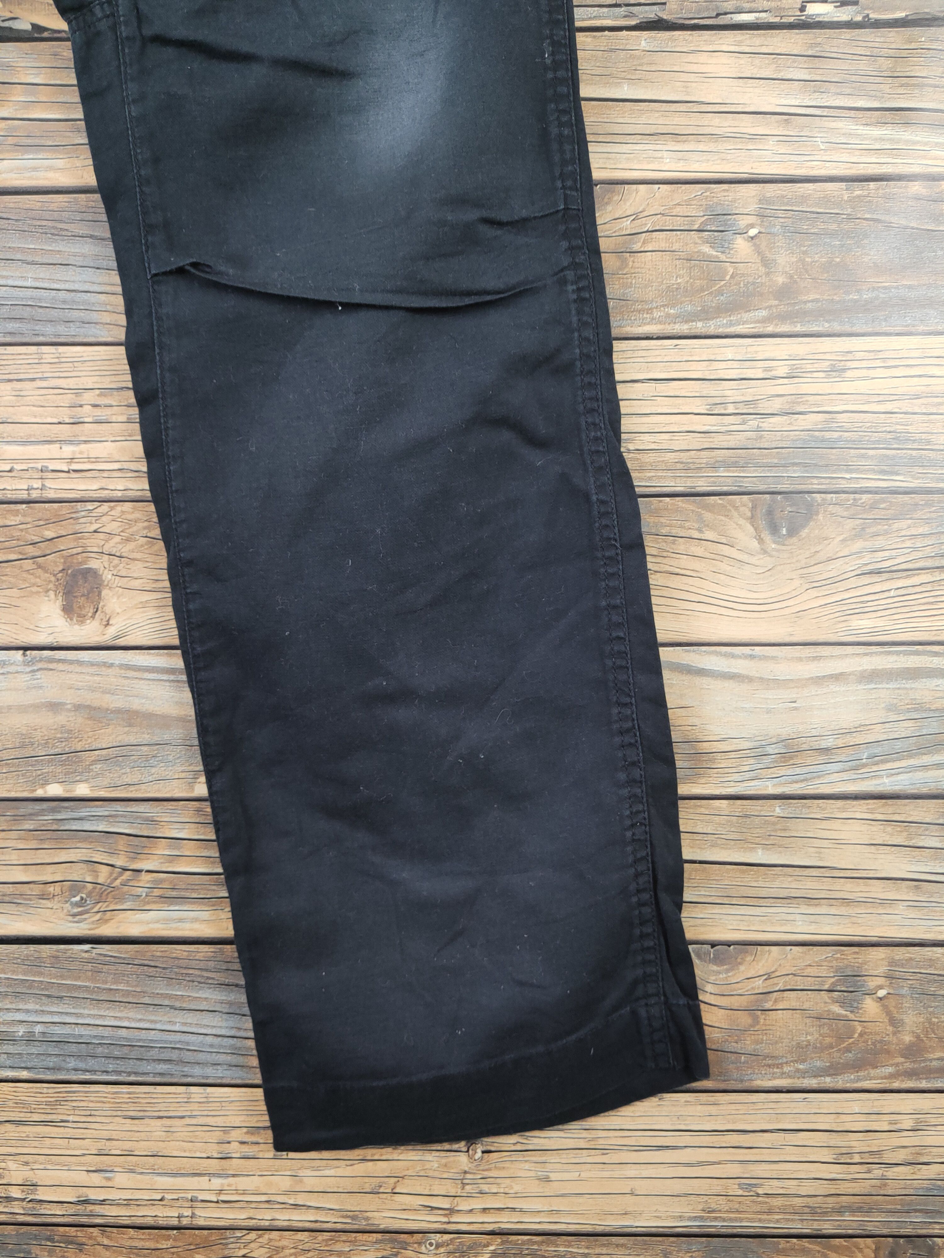 Japanese Brand Back Number Black Multipocket Tactical Cargo Pants #W1859 Size US 33 - 6 Thumbnail