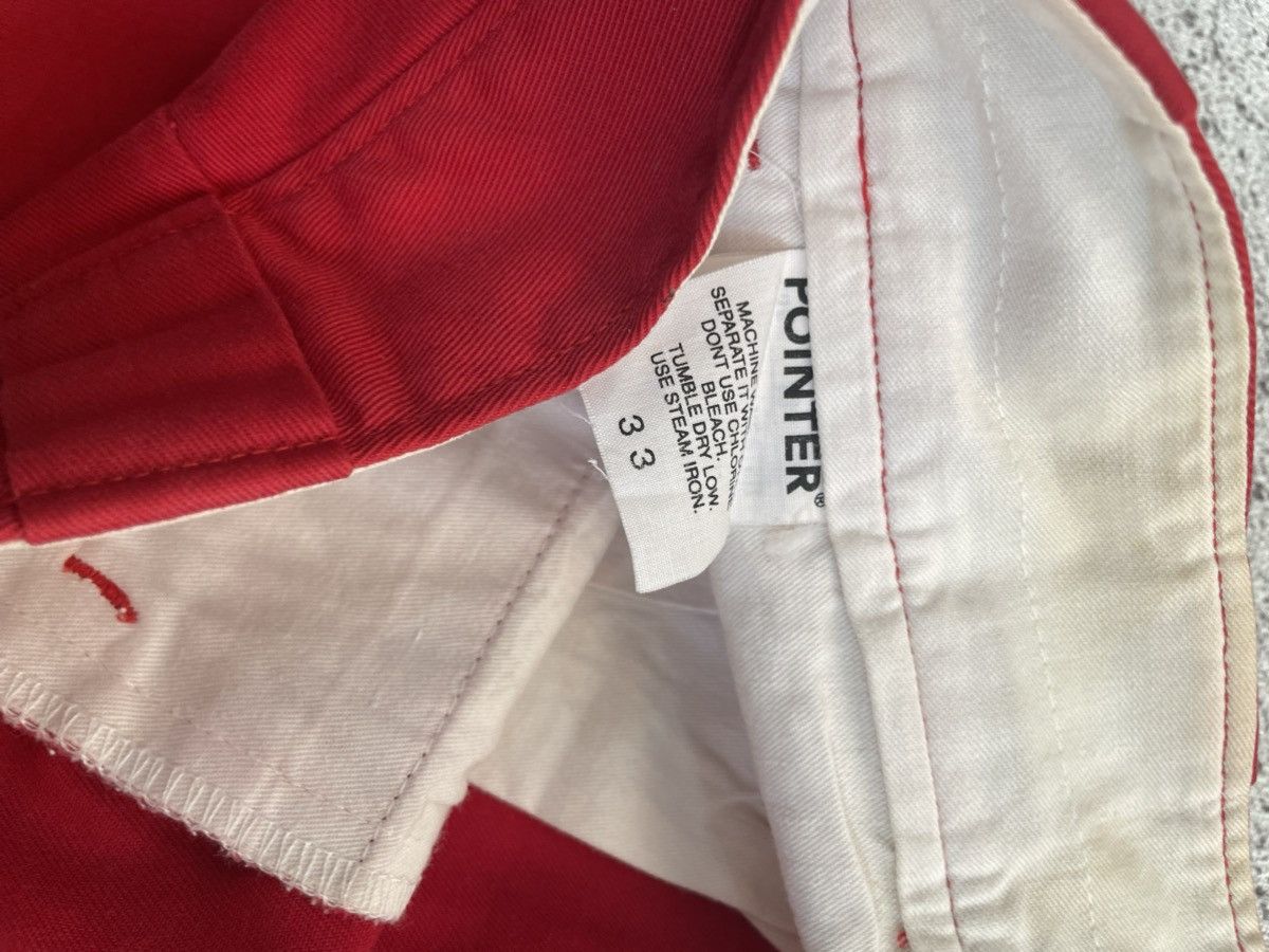 Pointer Bloody red short pants pointer vintage vkei Size US 32 / EU 48 - 4 Thumbnail