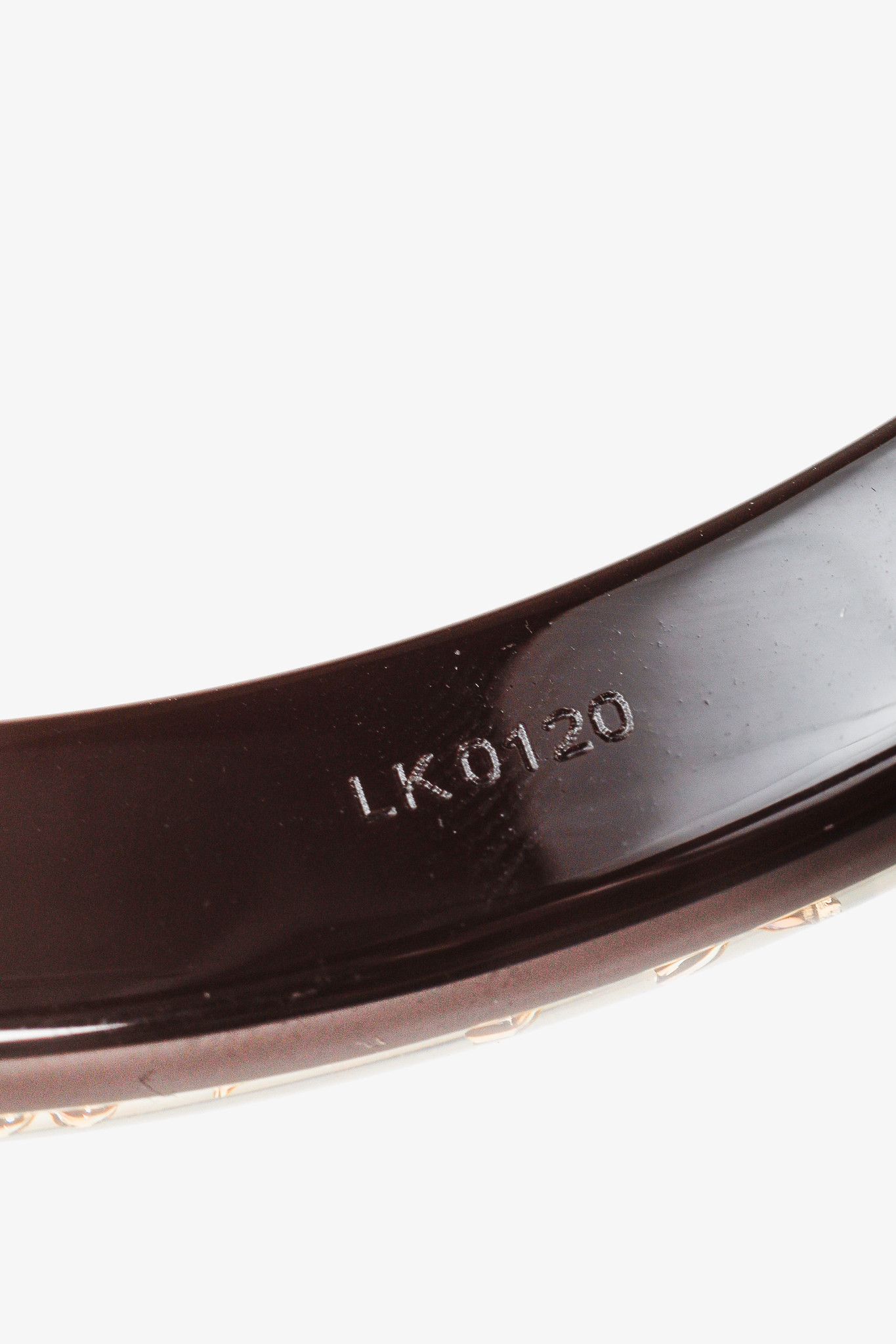 Louis Vuitton Louis Vuitton Resin Narrow Inclusion Bangle Size ONE SIZE - 3 Thumbnail