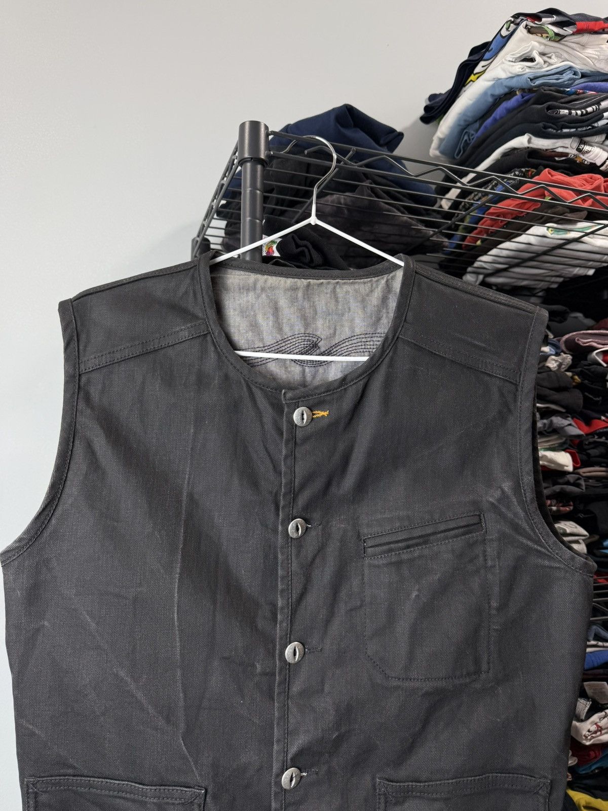 Nudie Jeans Rare! Vintage Nudie Jeans Denim Vest Archival Clothing Size US M / EU 48-50 / 2 - 3 Thumbnail
