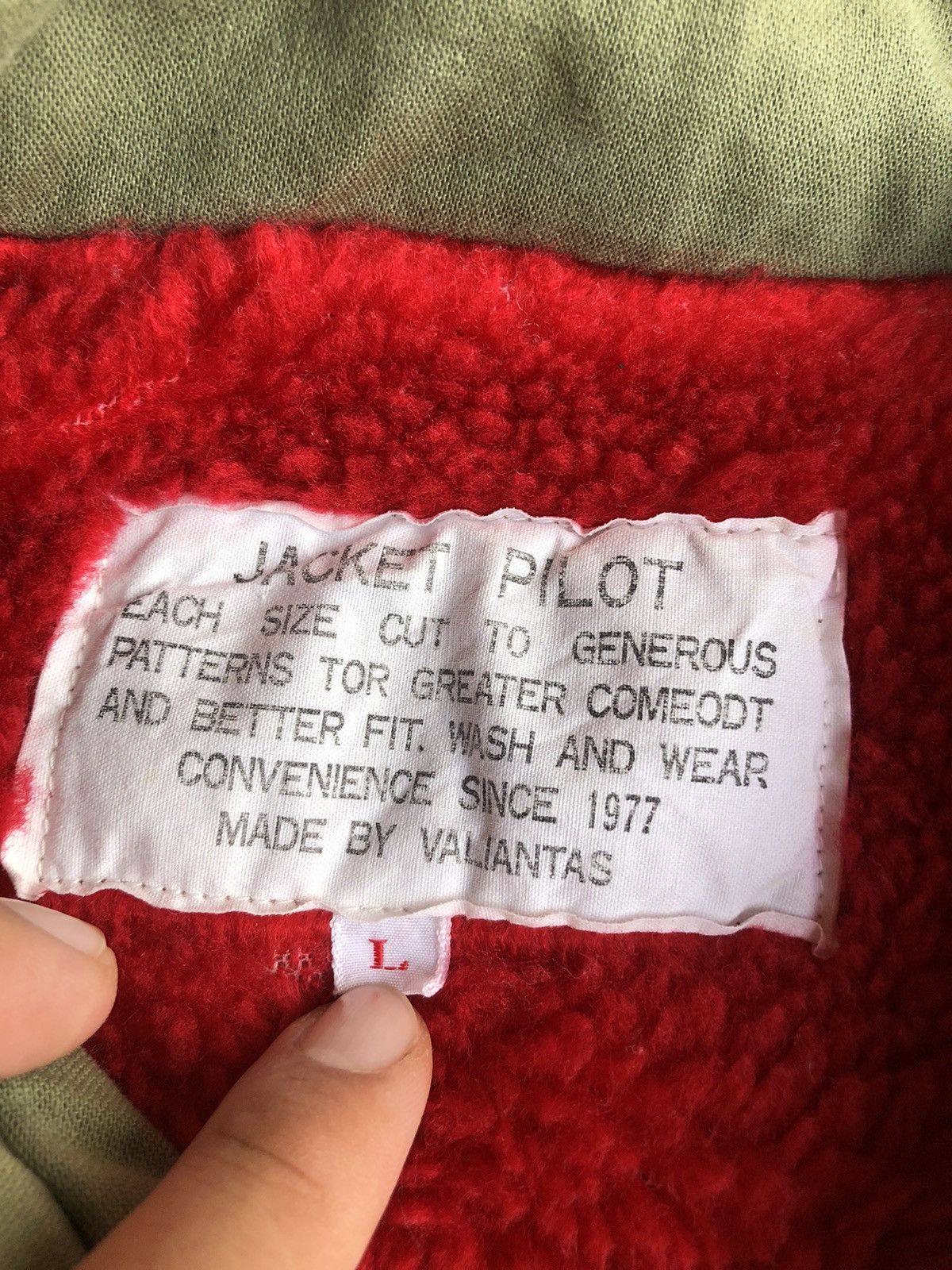 Japanese Brand Vintage Jacket Pilot Japanese Bomber Jacket Size US L / EU 52-54 / 3 - 10 Thumbnail
