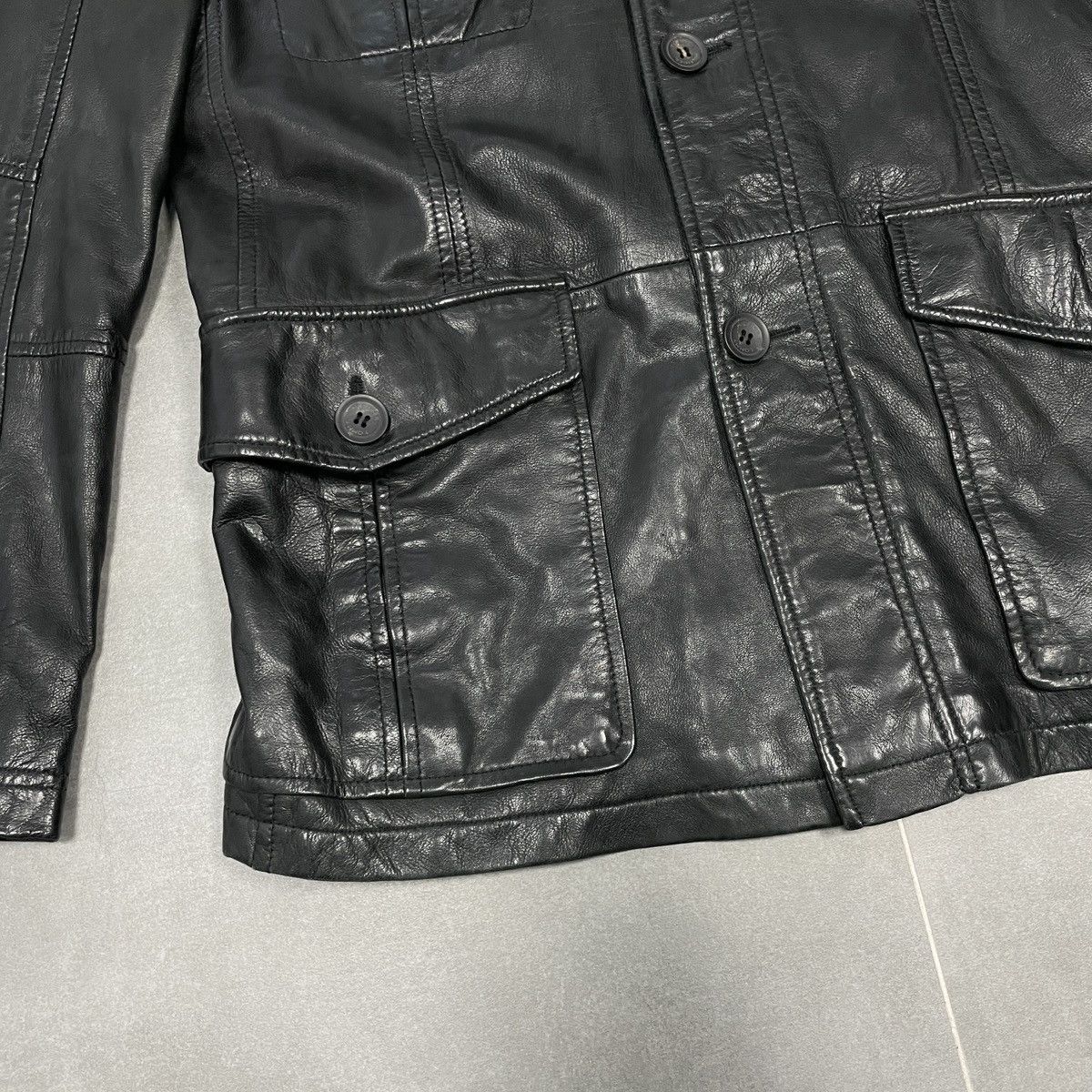 Tommy Hilfiger Tommy Hilfiger Goat Leather Jacket Size 46 Size US S / EU 44-46 / 1 - 6 Thumbnail