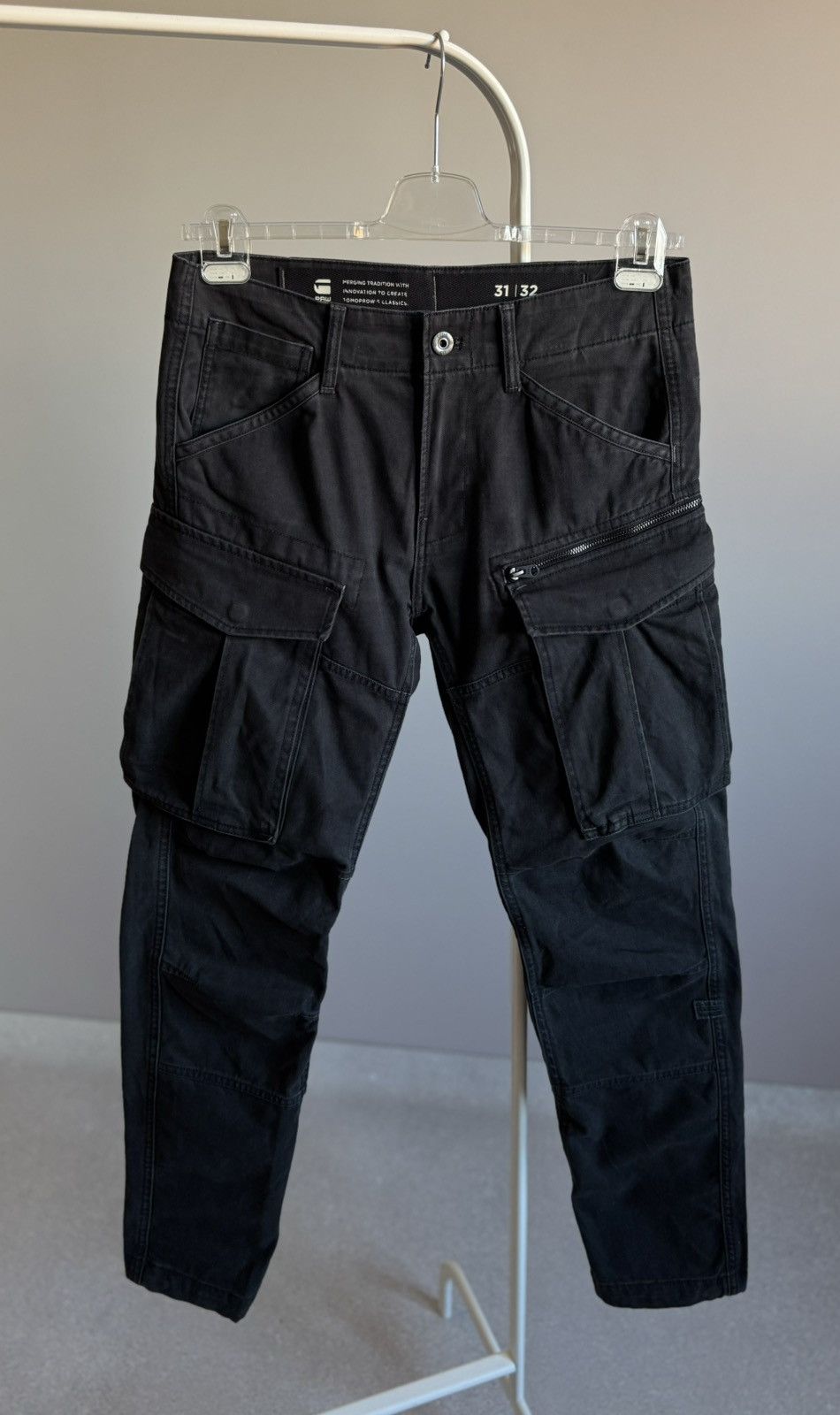 G-Star G Star Cargo Faded Pants Jeans Size US 31 - 4 Thumbnail
