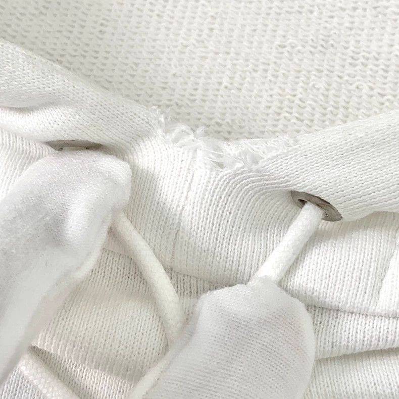 Saint Laurent Paris Saint Laurent size os White logo hooded white sweatshirt 2 Size US M / EU 48-50 / 2 - 8 Thumbnail