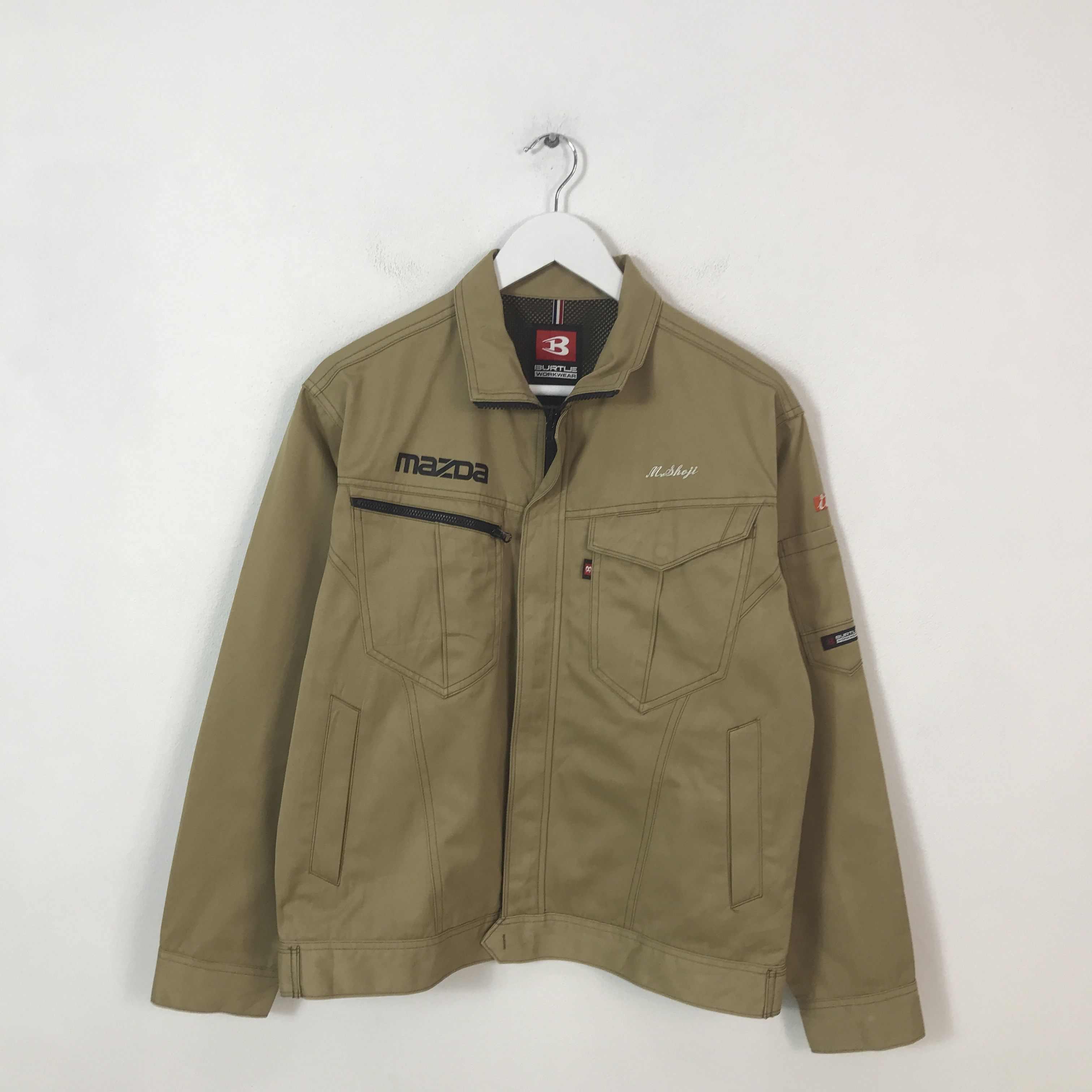 Japanese Brand Vintage Mazda Racing Japan Uniform Custom Jacket Size US L / EU 52-54 / 3 - 3 Thumbnail