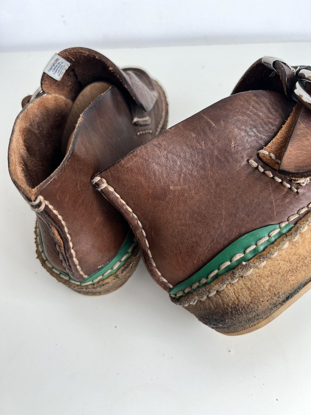 Visvim 🔥Visvim Skynyrd Double Ring Leather Folk Moc Boots Size US 8.5 / EU 41-42 - 20 Thumbnail