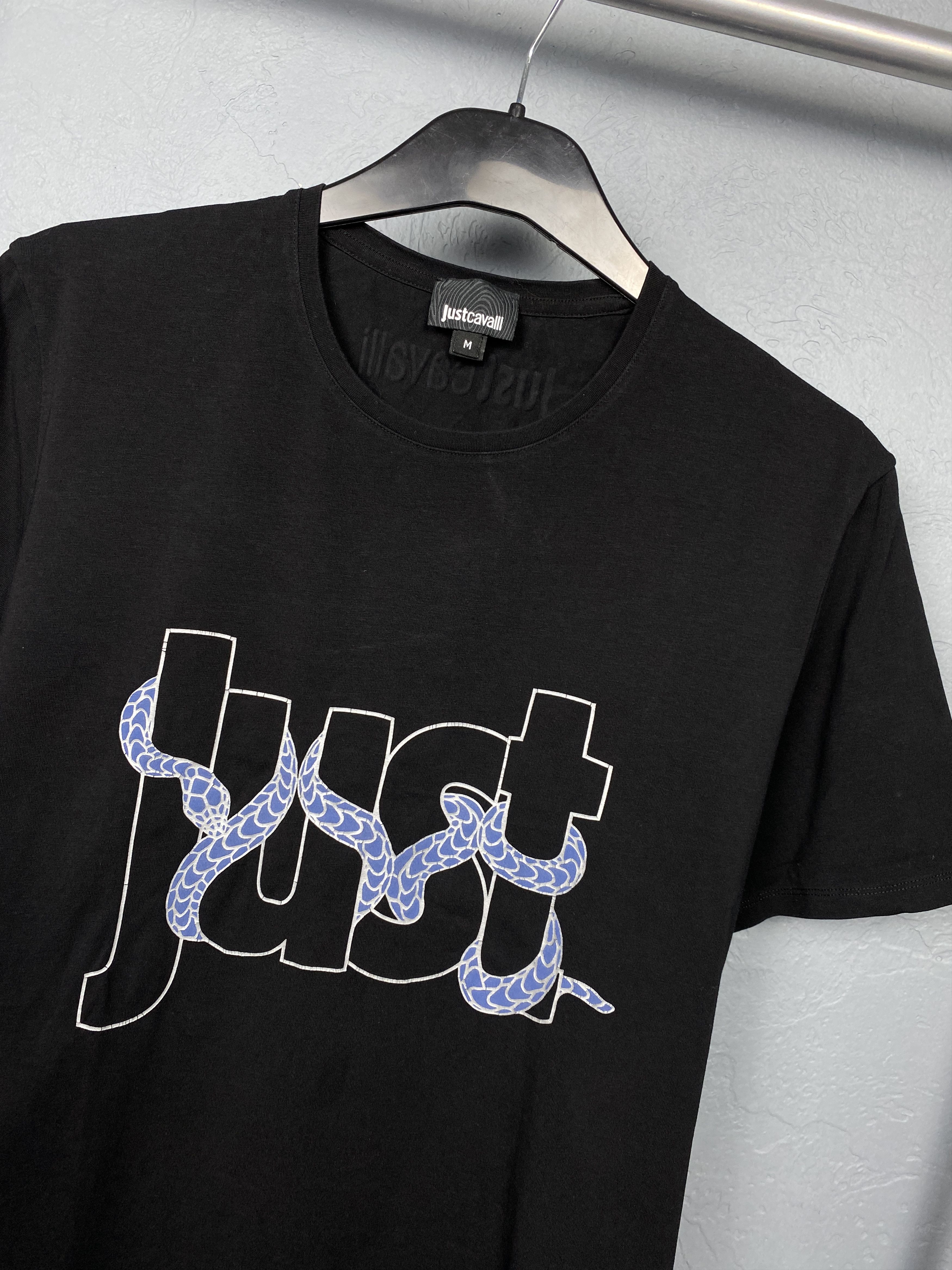 Just Cavalli Just Cavalli Mens Crew Neck T-Shirt Size US M / EU 48-50 / 2 - 2 Thumbnail