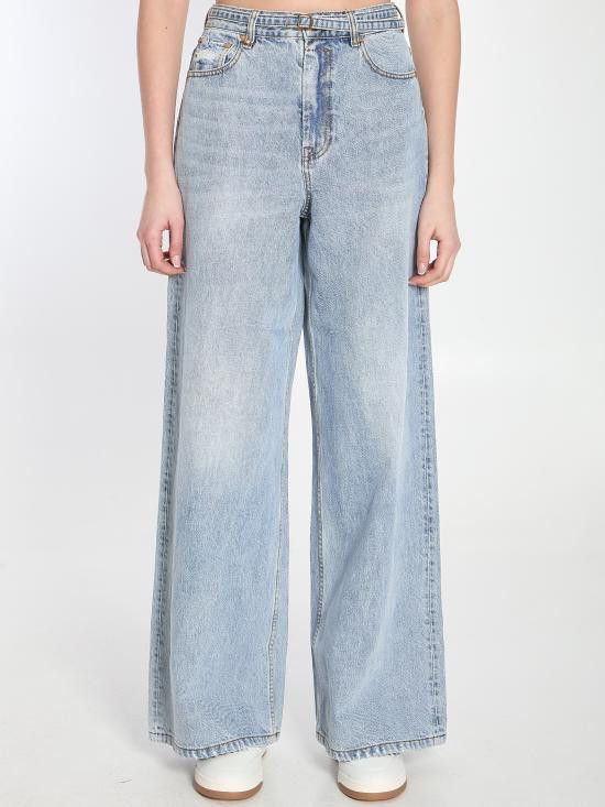 Zimmermann ZIMMERMANN Women Denim Pants 3881PS251 LIGHT BLUE Size 28" / US 6 / IT 42 - 1 Thumbnail