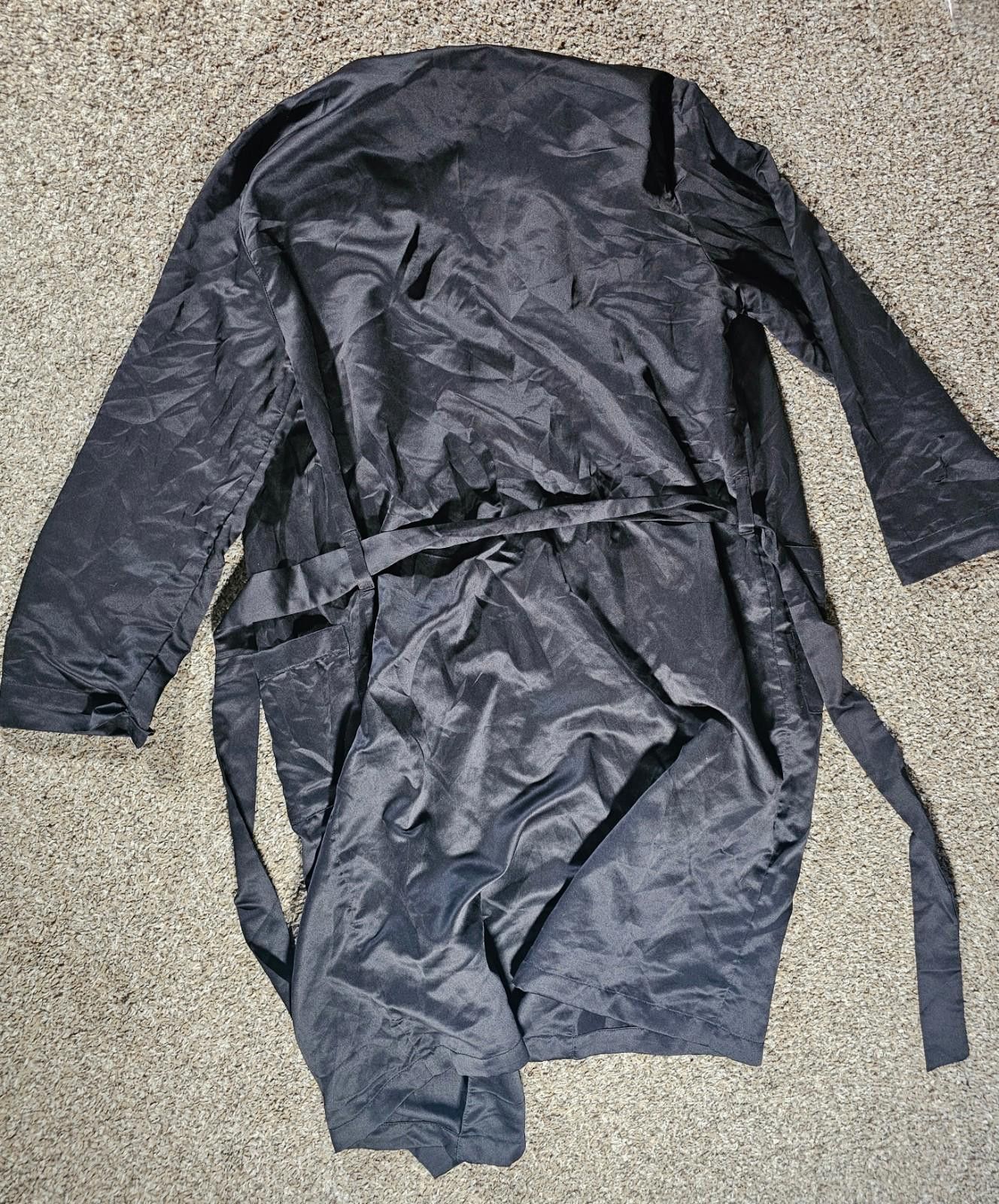 Other Dogg Supply Snoop Dogg Black Robe Mens Small - Rip In Sleeve Size ONE SIZE - 8 Thumbnail