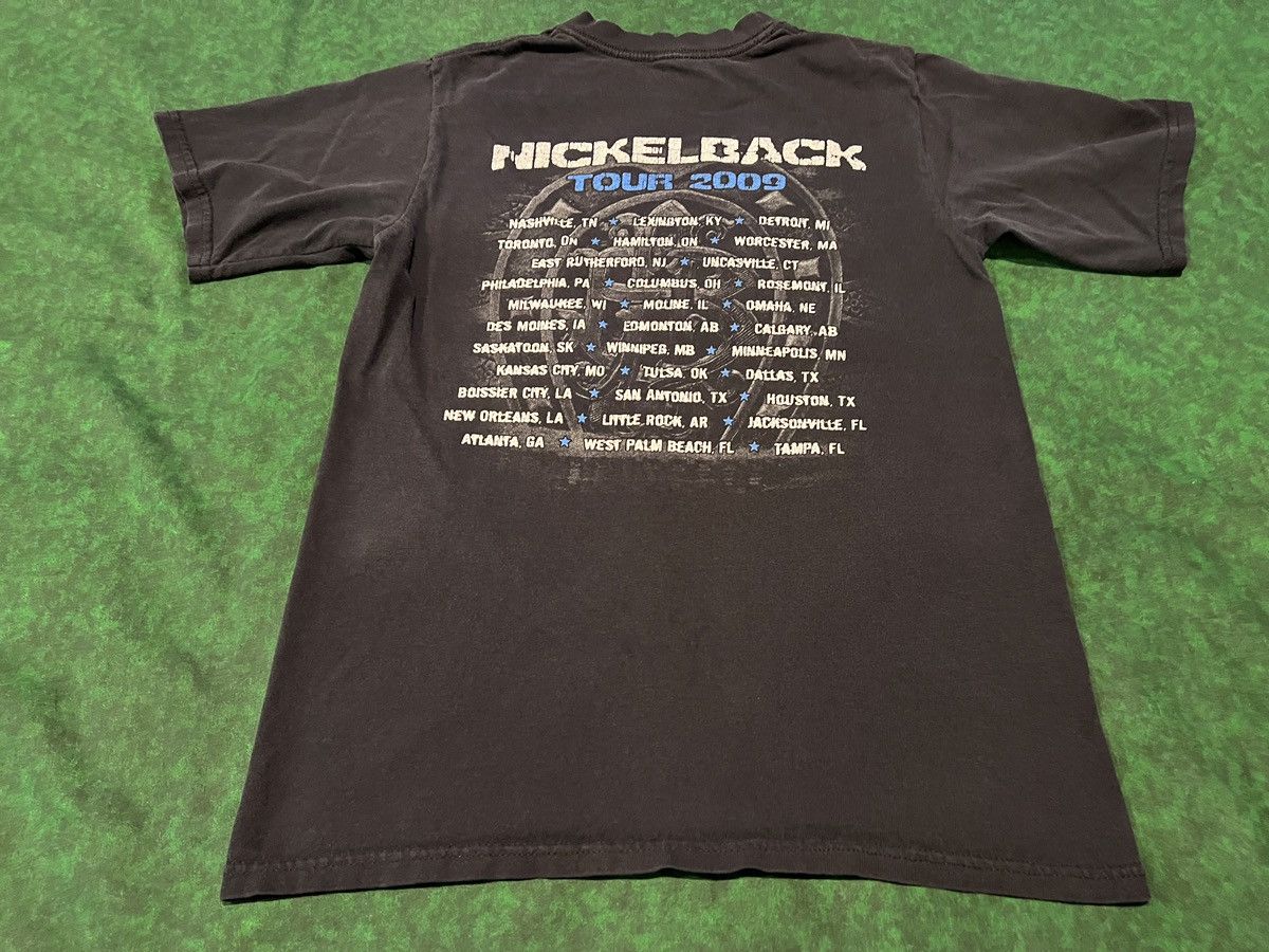 Band Tees Vintage Nickelback Dark Horse Tour 2009 Black Double Sided Size US S / EU 44-46 / 1 - 5 Thumbnail